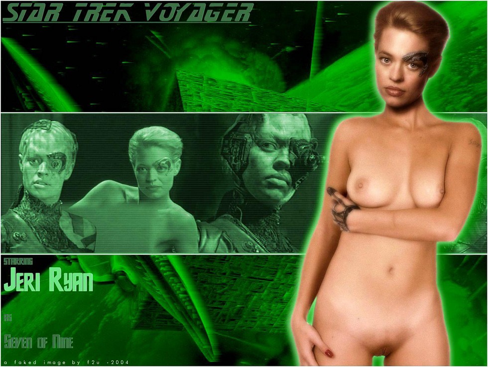Post 1695687 F2u Fakes Jeri Ryan Seven Of Nine Star Trek Star Trek Voyager