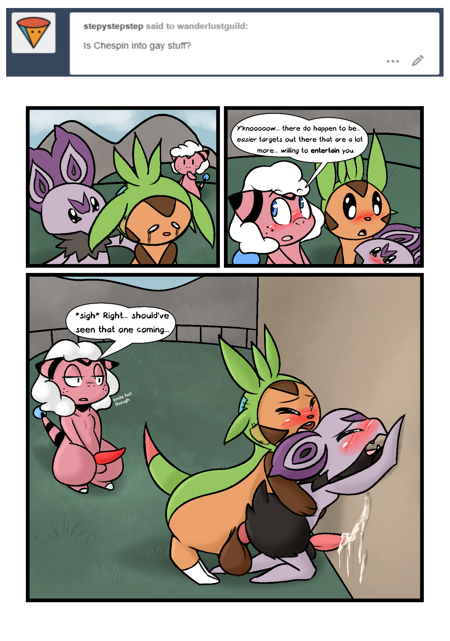 Chespin Flaaffy Noibat Porkyman SoftestPuffss