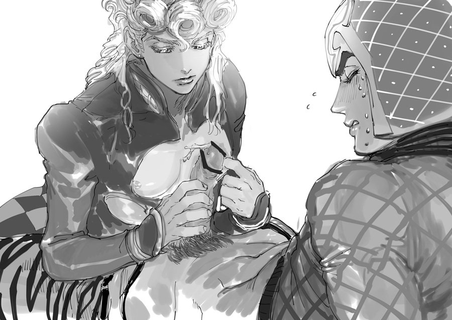 Giorno_Giovanna Guido_Mista Jojo's_Bizarre_Adventure zakocoffee