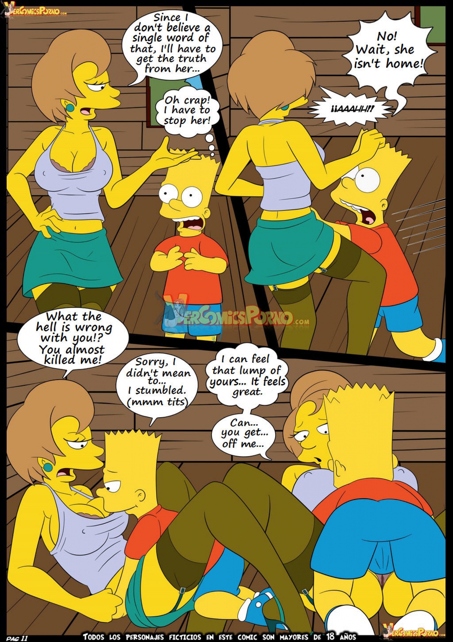 Post 2142036 Bart Simpson Comic Croc Artist Edna Krabappel The Simpsons Vercomicsporno