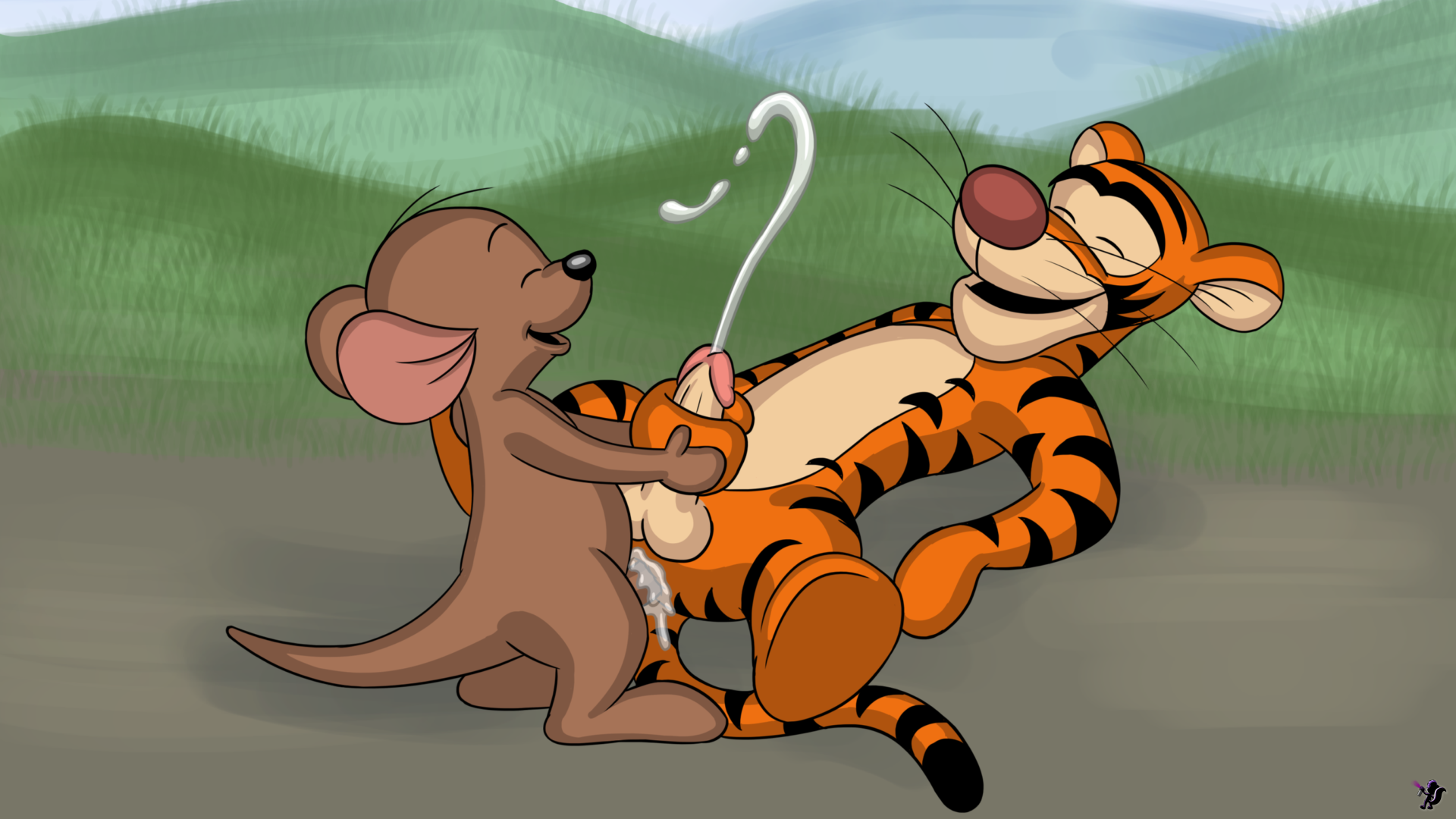 Roo Tigger Whore_O._Matic Winnie_the_Pooh