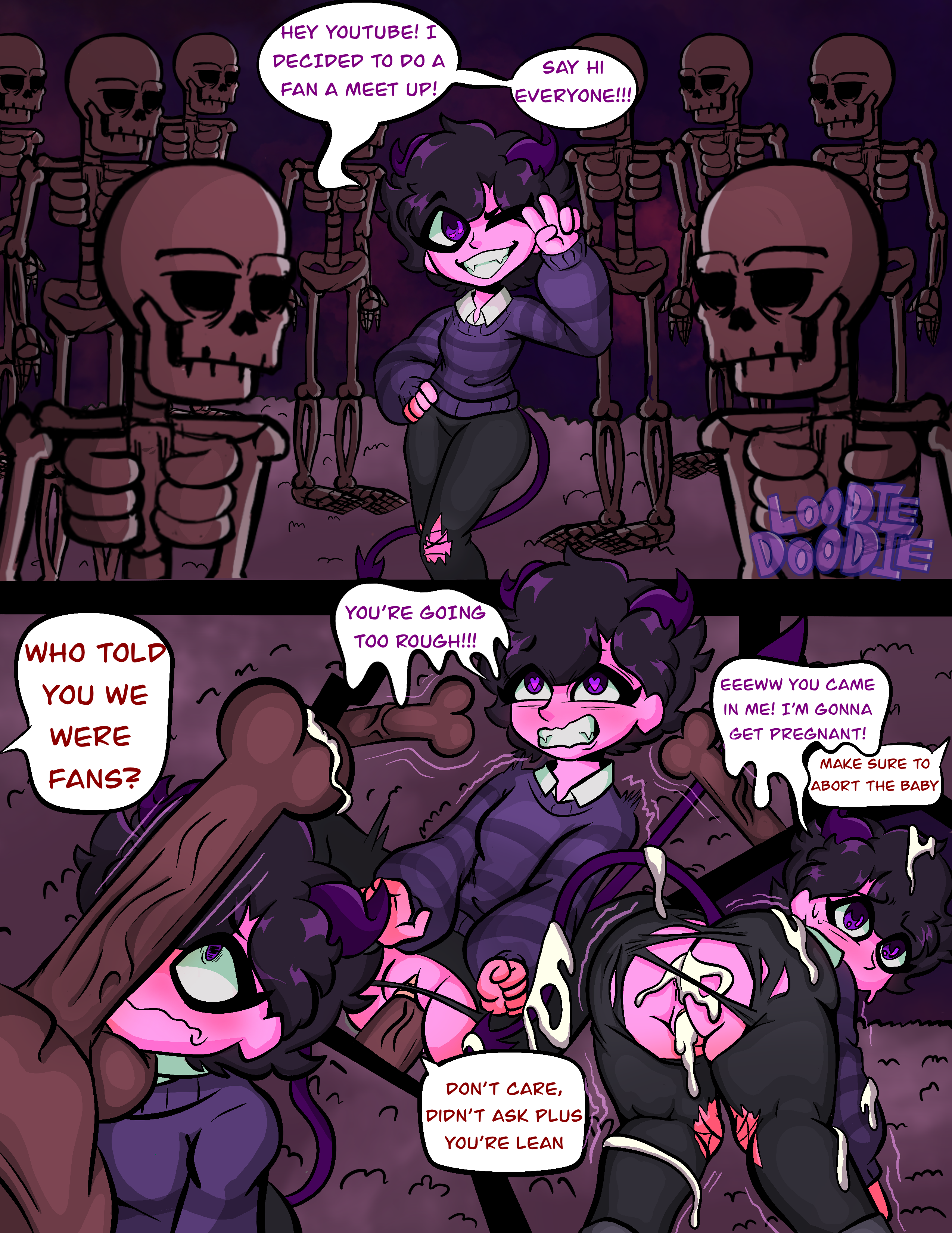 Skeleton x jellybean r34