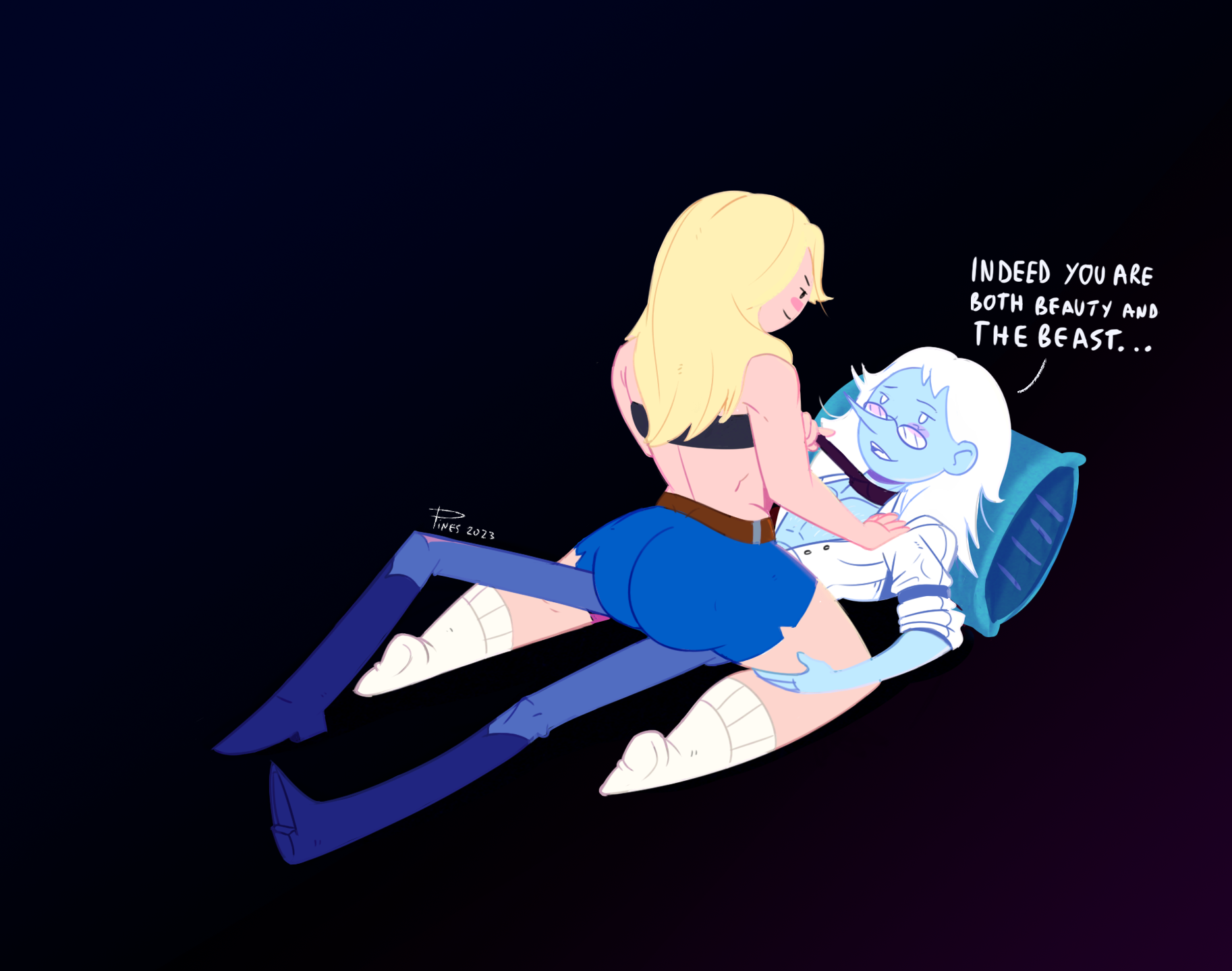 Adventure_Time Adventure_Time:_Fionna_and_Cake Fionna_the_Human Ice_King Simon_Petrikov Winter_King