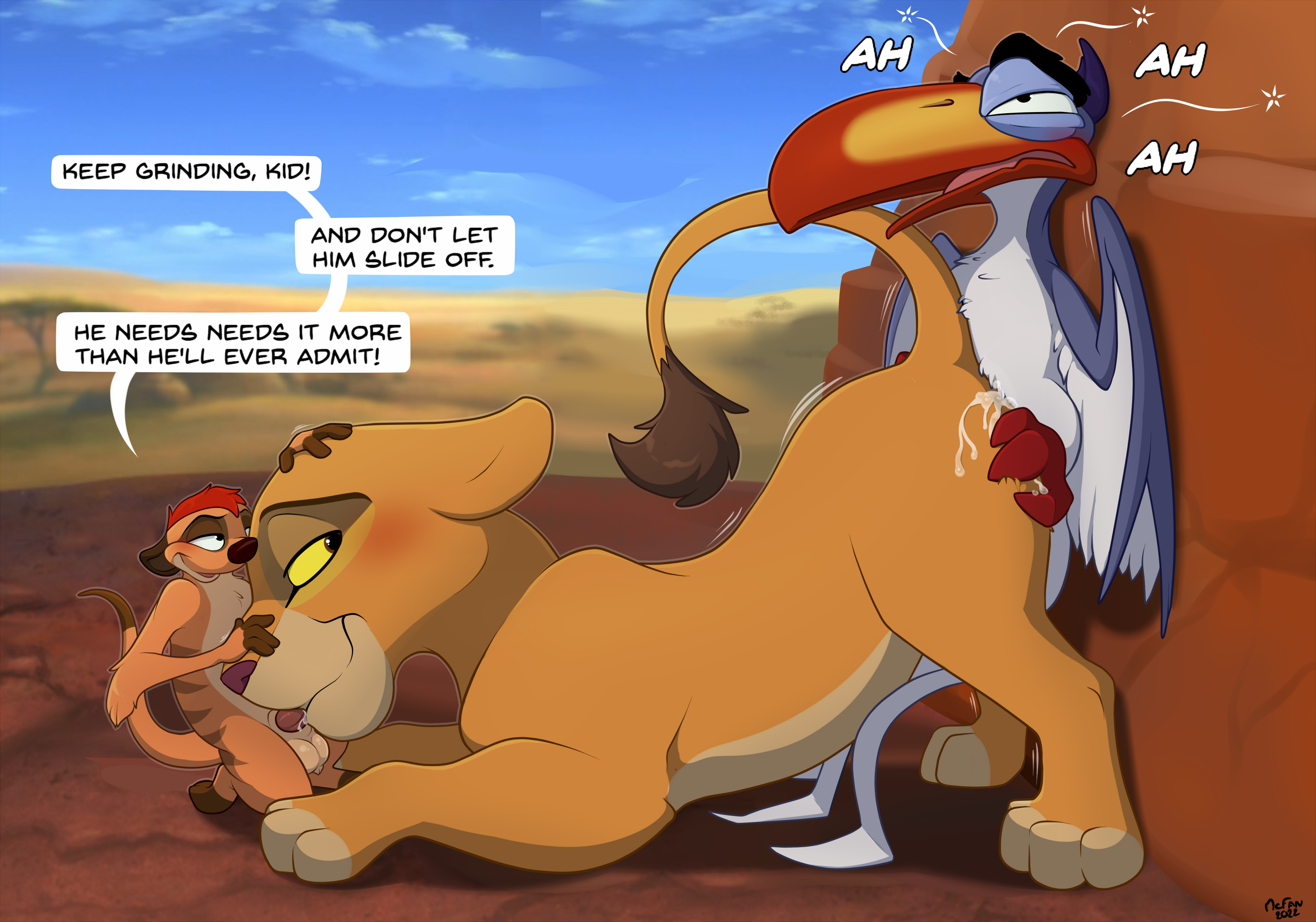 Post 5199725 Kiara Mcfan The Lion King Timon Zazu