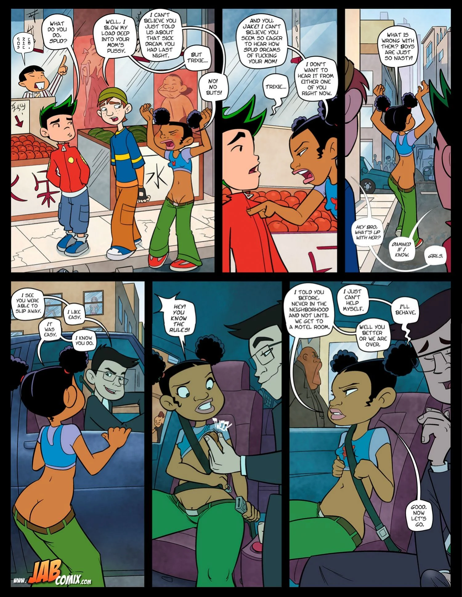 American Dragon Mom Comics - Post 4470747: American_Dragon:_Jake_Long Arthur_Spudinski comic jab  Jake_Long Trixie_Carter