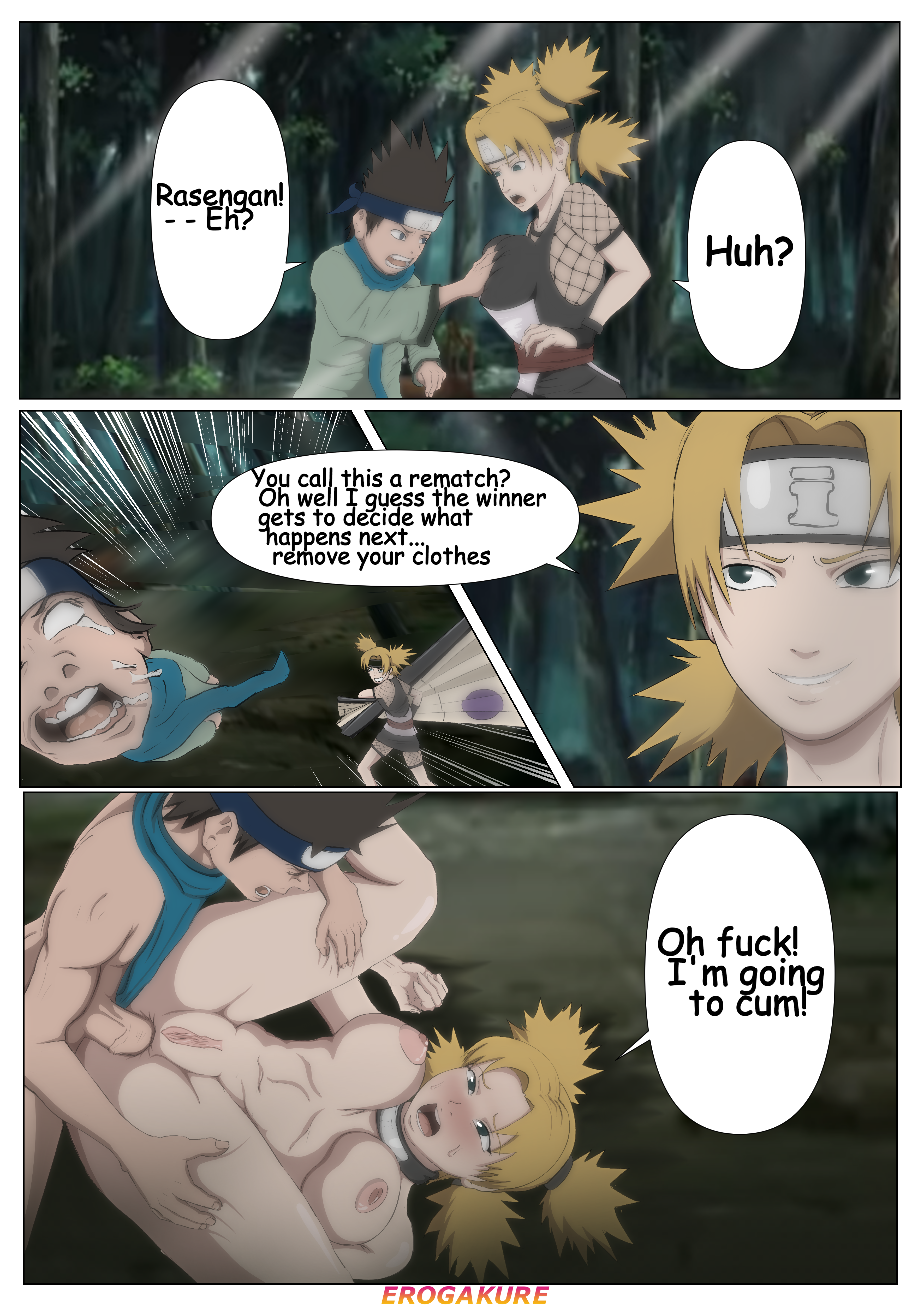 Post 5711981: comic Erogakure Konohamaru_Sarutobi Naruto Temari