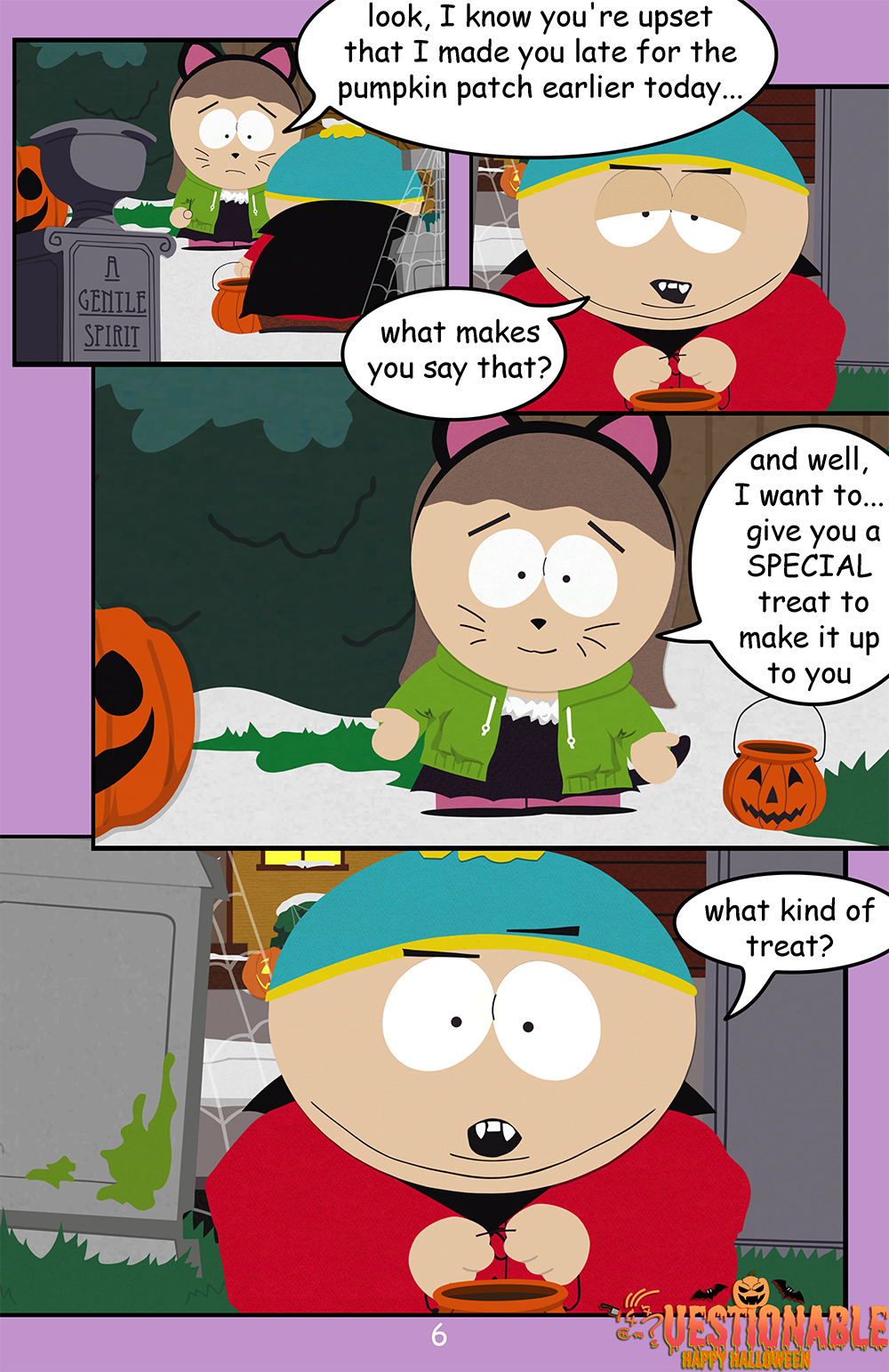 Post 4798310 Comic Eric Cartman Halloween Heidi Turner Questionable South Park