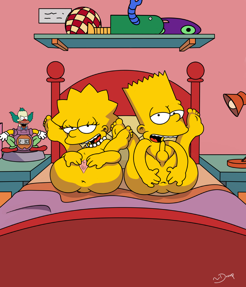 Bart und lisa simpson nackt