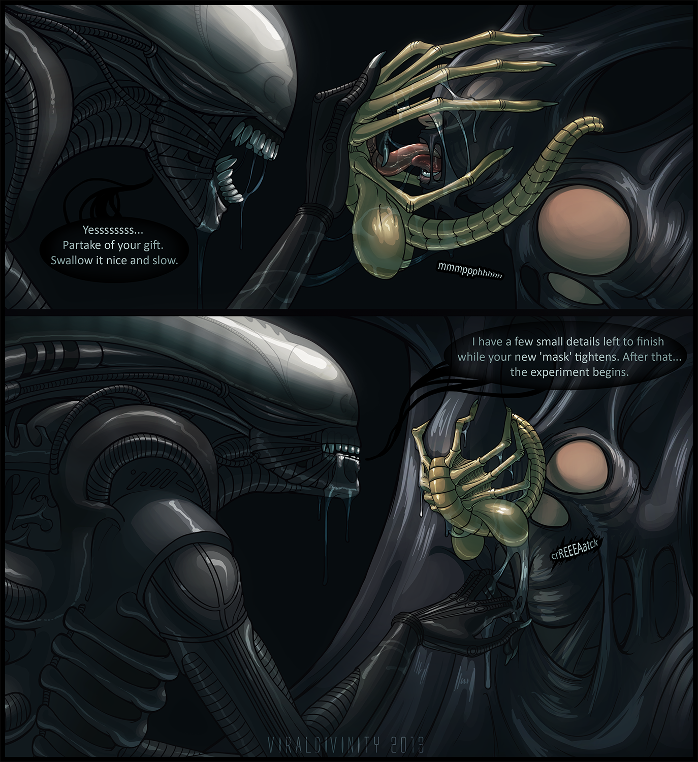 Alien Xenomorph Sex - Post 1223907: Alien Facehugger Viral_Divinity Xenomorph