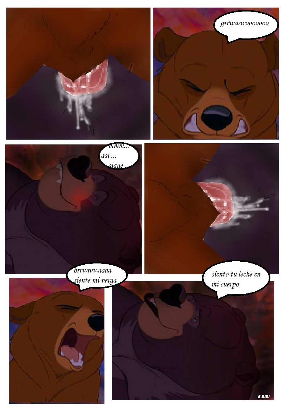 Brother Bear Furry Porn - Post 2002318: Brother_Bear comic Kenai rocko18 Tug