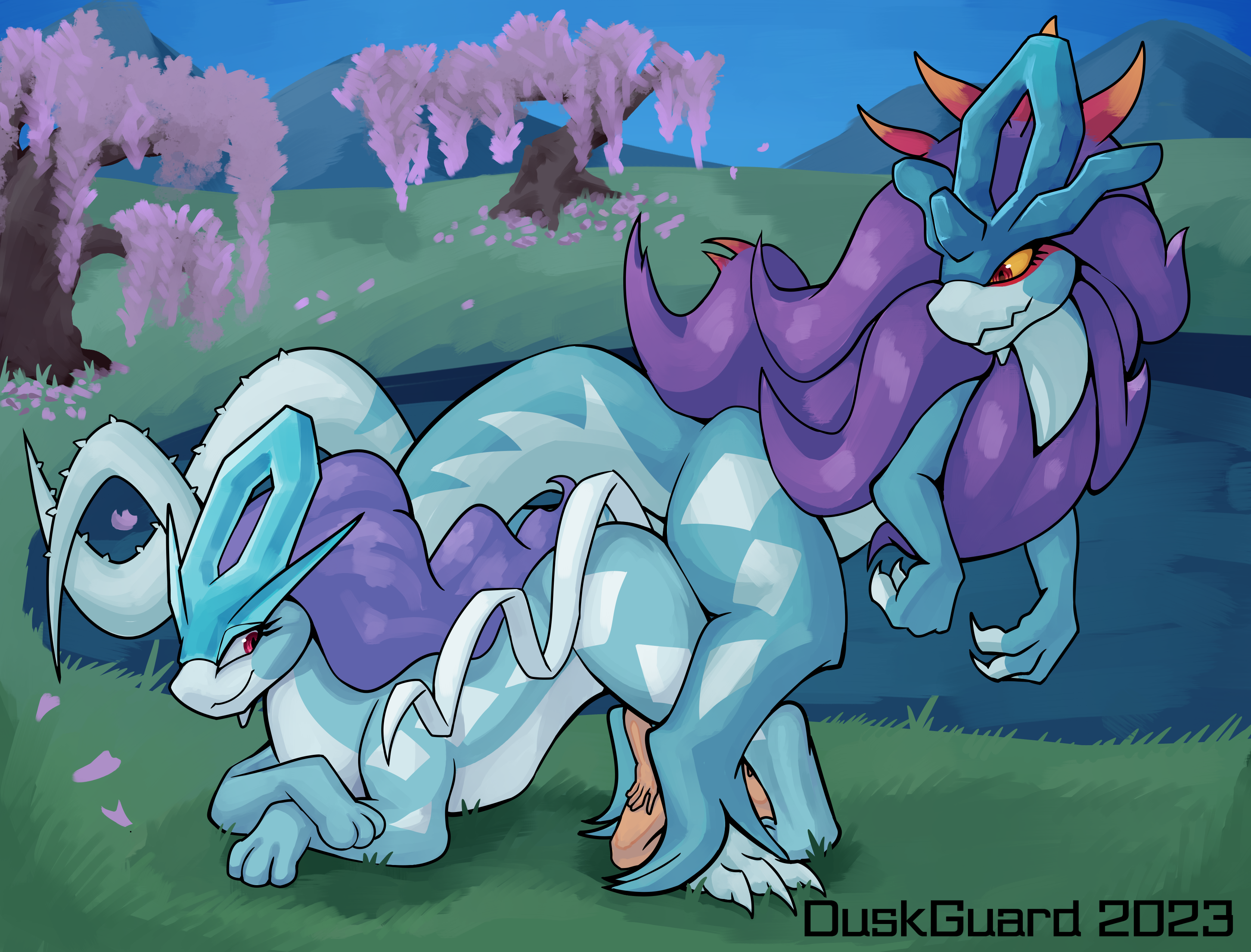 Porkyman Suicune Walking_Wake duskguard