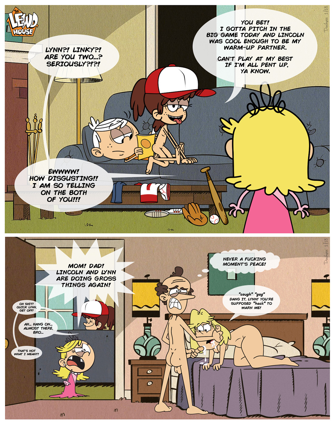 Post 2467995 Comic Duchess Artist Lincoln Loud Lola Loud Lynn Loud