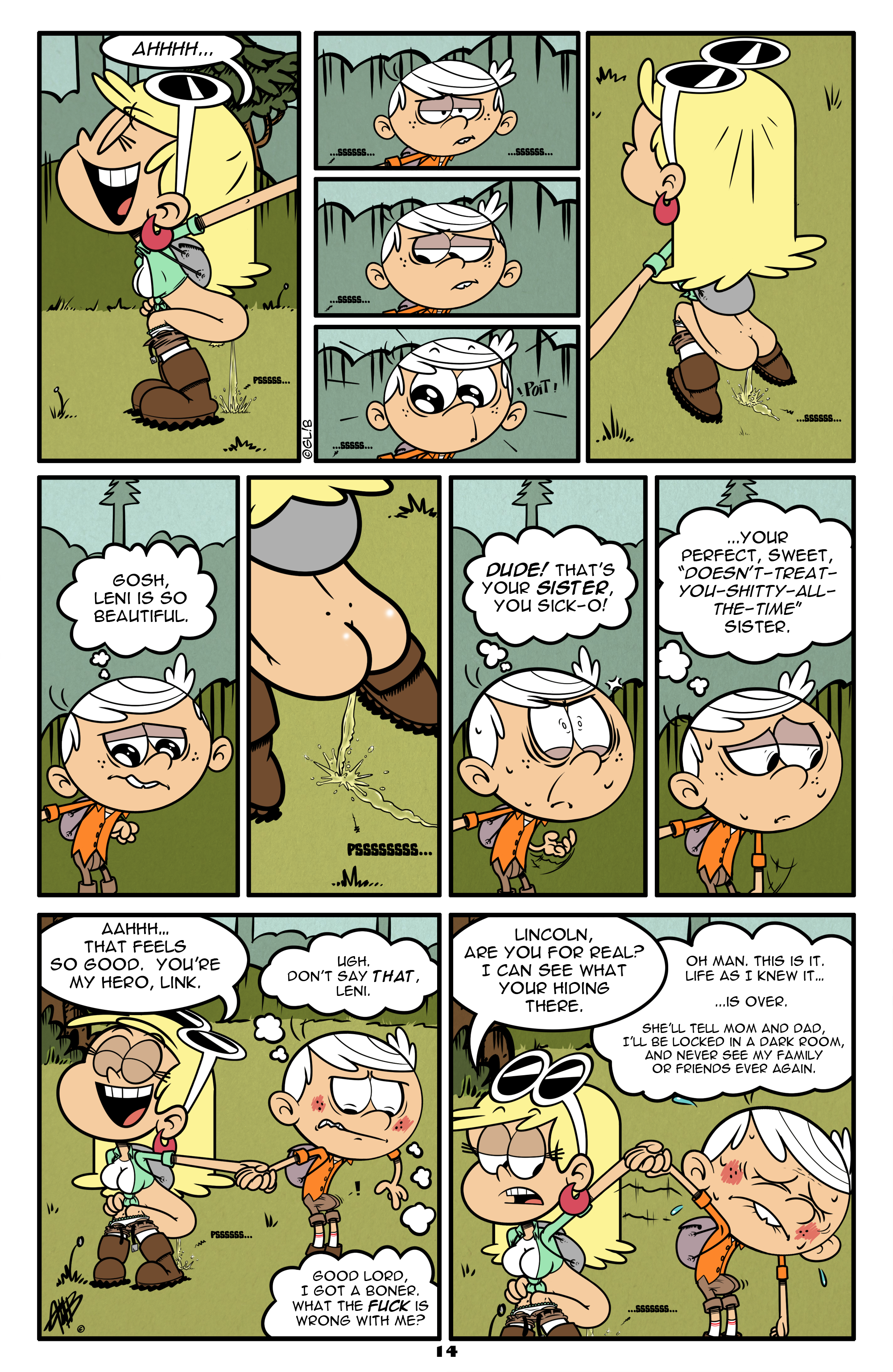 Loud house rule 34 comic