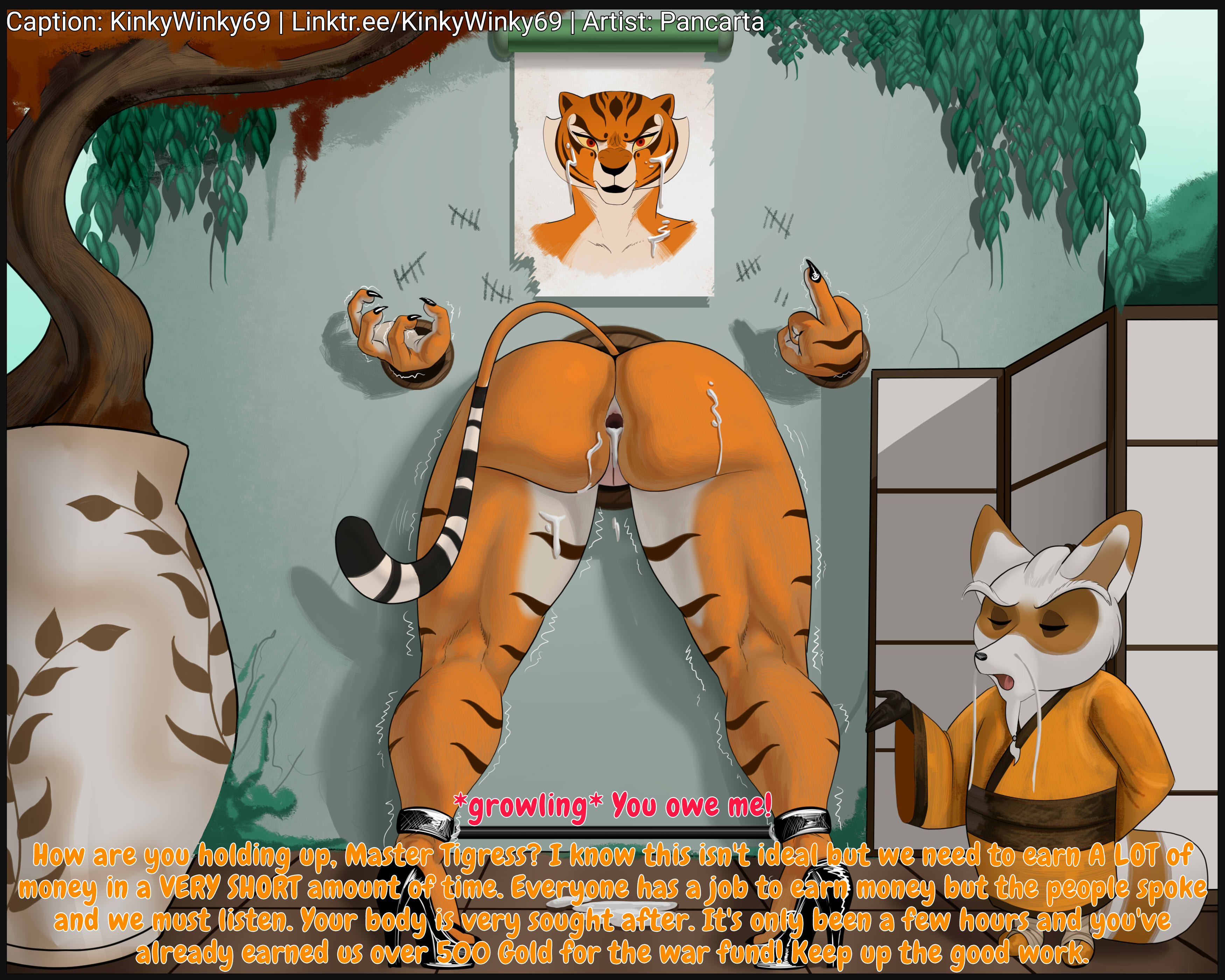 Tigresa kung fu panda rule 34