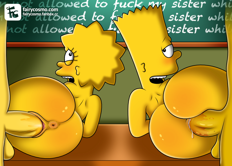 Bart_Simpson FairyCosmo Lisa_Simpson The_Simpsons