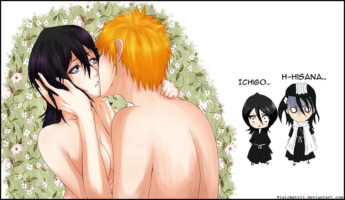 Bleach Byakuya_Kuchiki Hisana_Kuchiki Ichigo_Kurosaki Rukia_Kuchiki