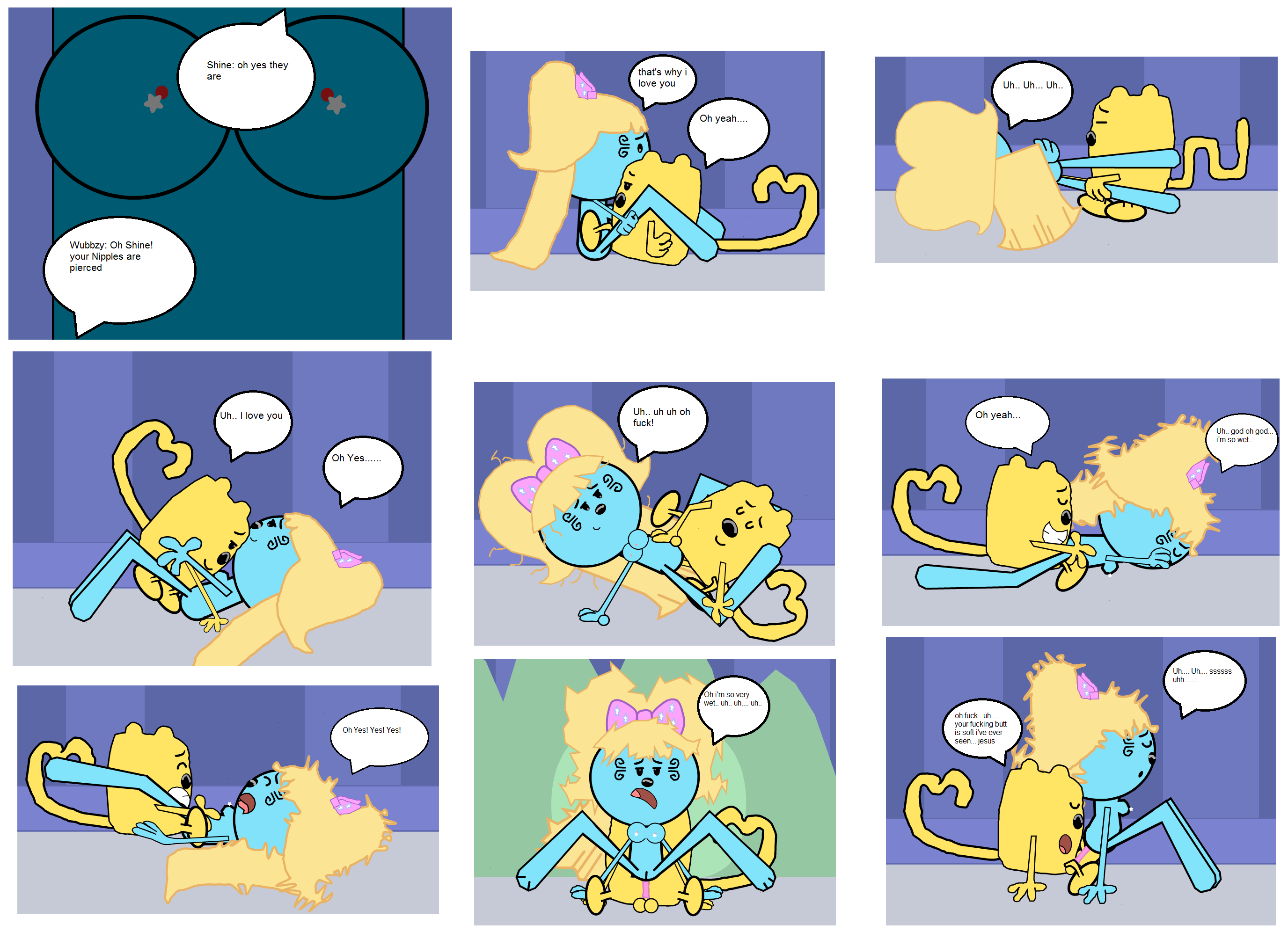 Wow wow wubbzy wubb girlz rule