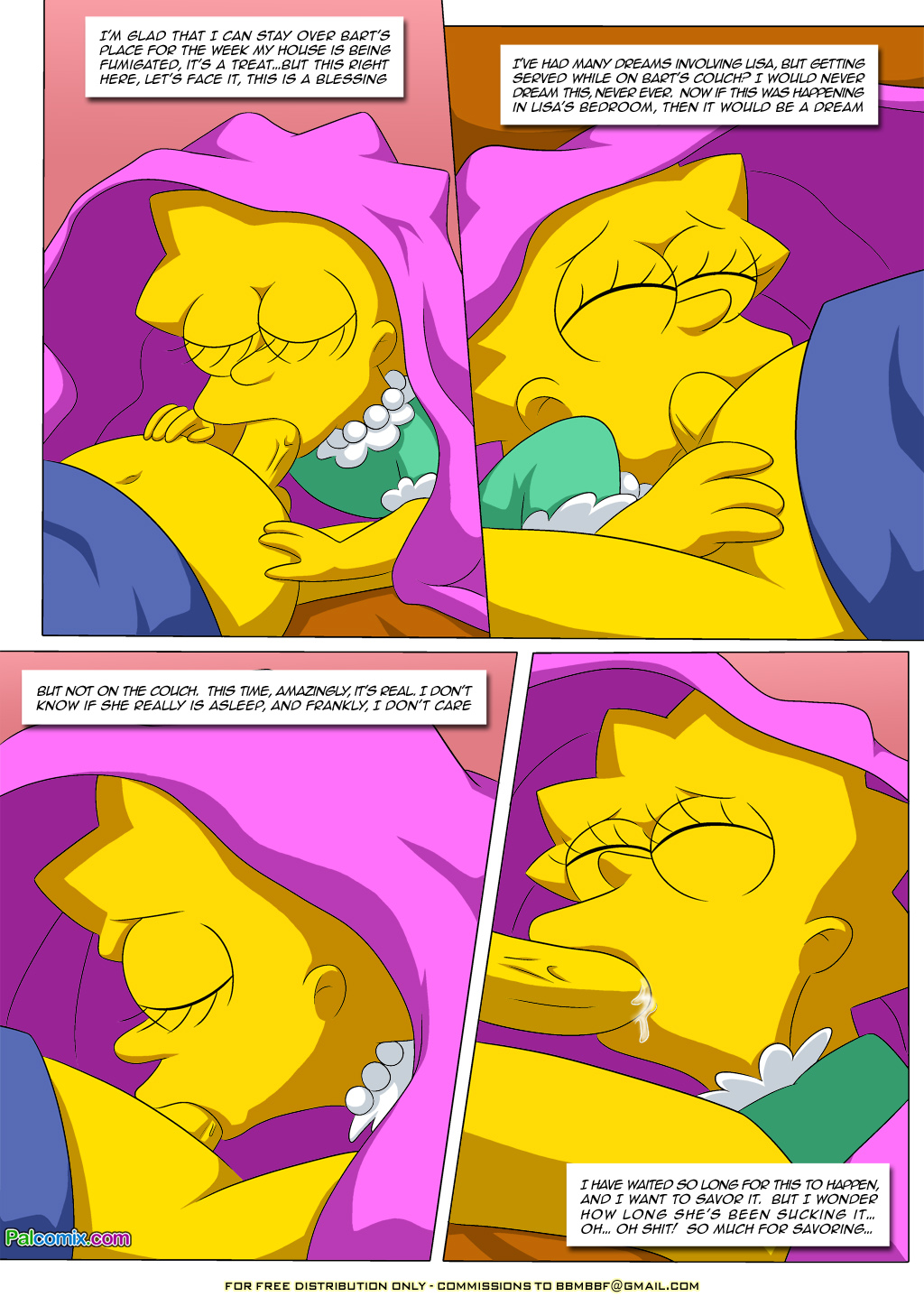 Post 951199 Bbmbbf Comic Lisasimpson Milhousevanhouten Palcomix Thesimpsons 8721