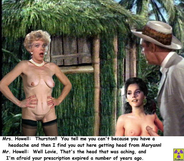 Dawn_Wells Gilligan's_Island Jim_Backus Lovey_Howell Mary_Ann_Summers Natalie_Schafer Radman Thurston_Howell fakes