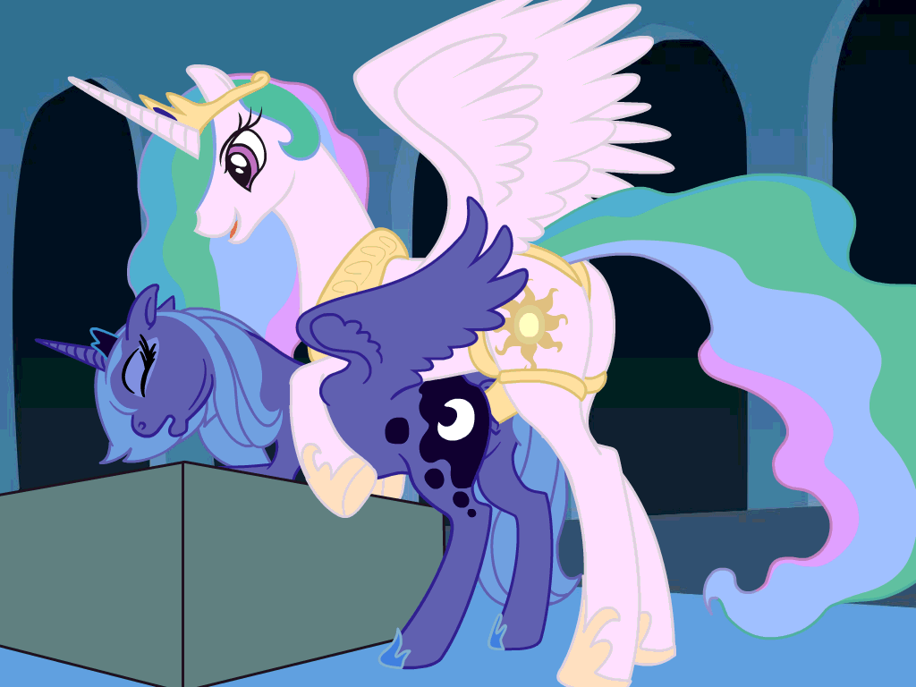3d Princess Porn Animated Gifs - Post 766807: animated Friendship_is_Magic My_Little_Pony OriginalFluttershy  Princess_Celestia Princess_Luna