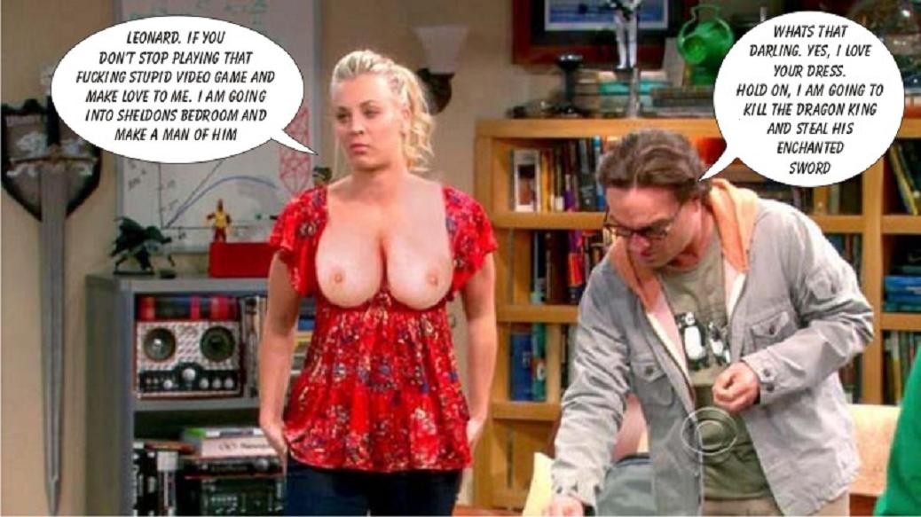 Post 1938173 Fakes Johnny Galecki Kaley Cuoco Leonard Hofstadter Penny The Big Bang Theory