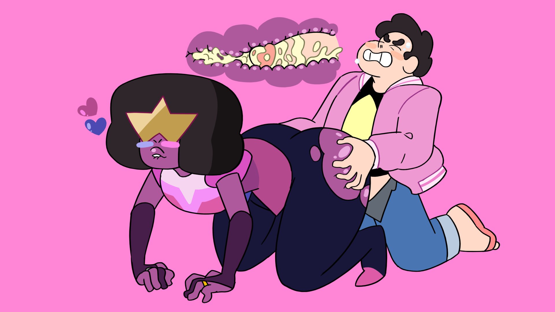 Steven universe garnet booty