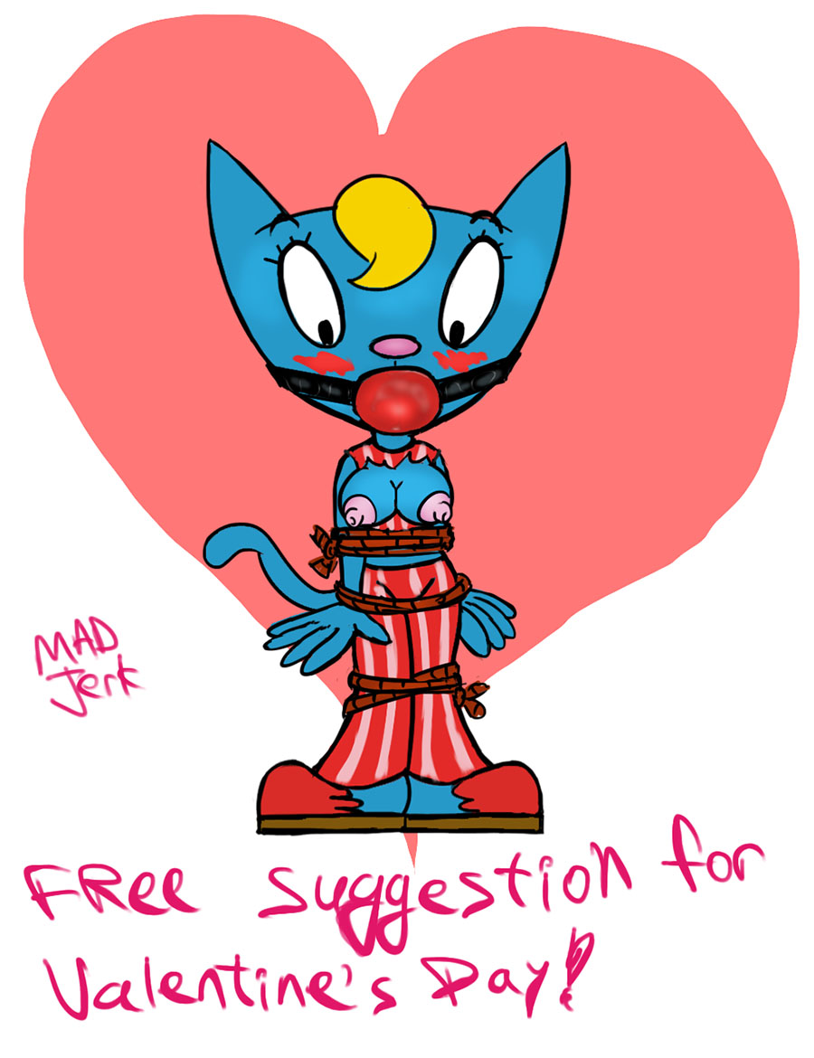 Katy_Kat MADJerk Parappa_the_Rapper Um_Jammer_Lammy Valentine's_Day