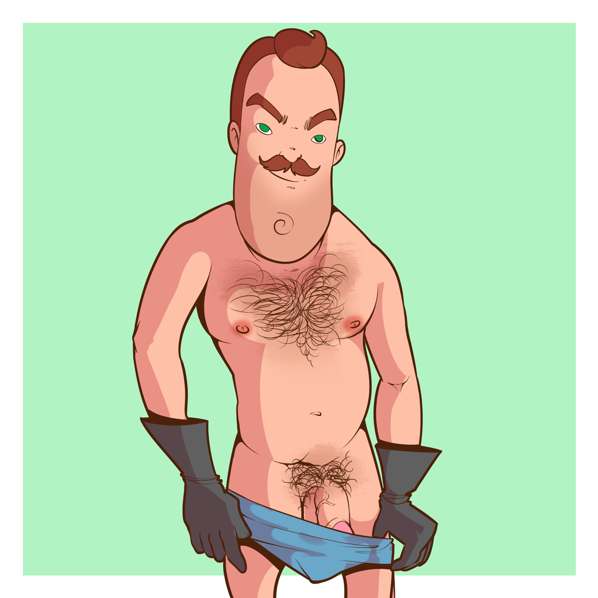 Hello neighbor naked