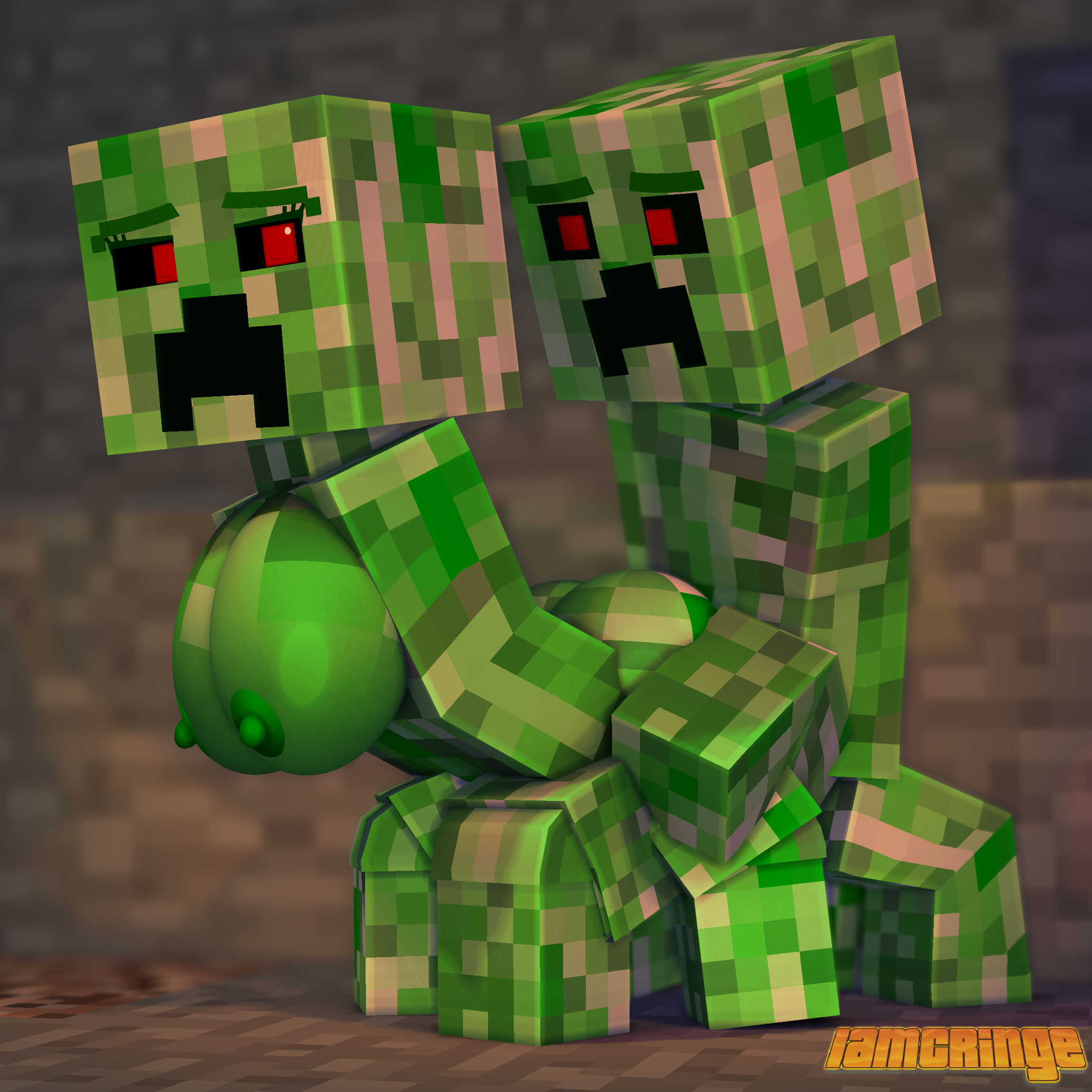 Post 2701746: Creeper IamCringe Minecraft