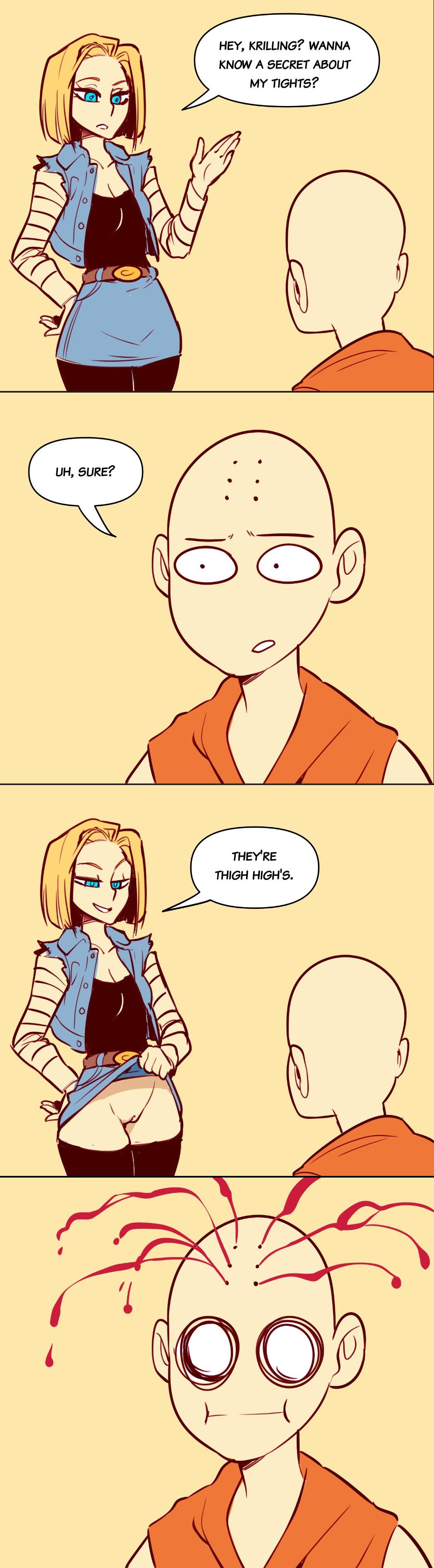 Android_18 Dragon_Ball_(series) Krillin Nortuet comic