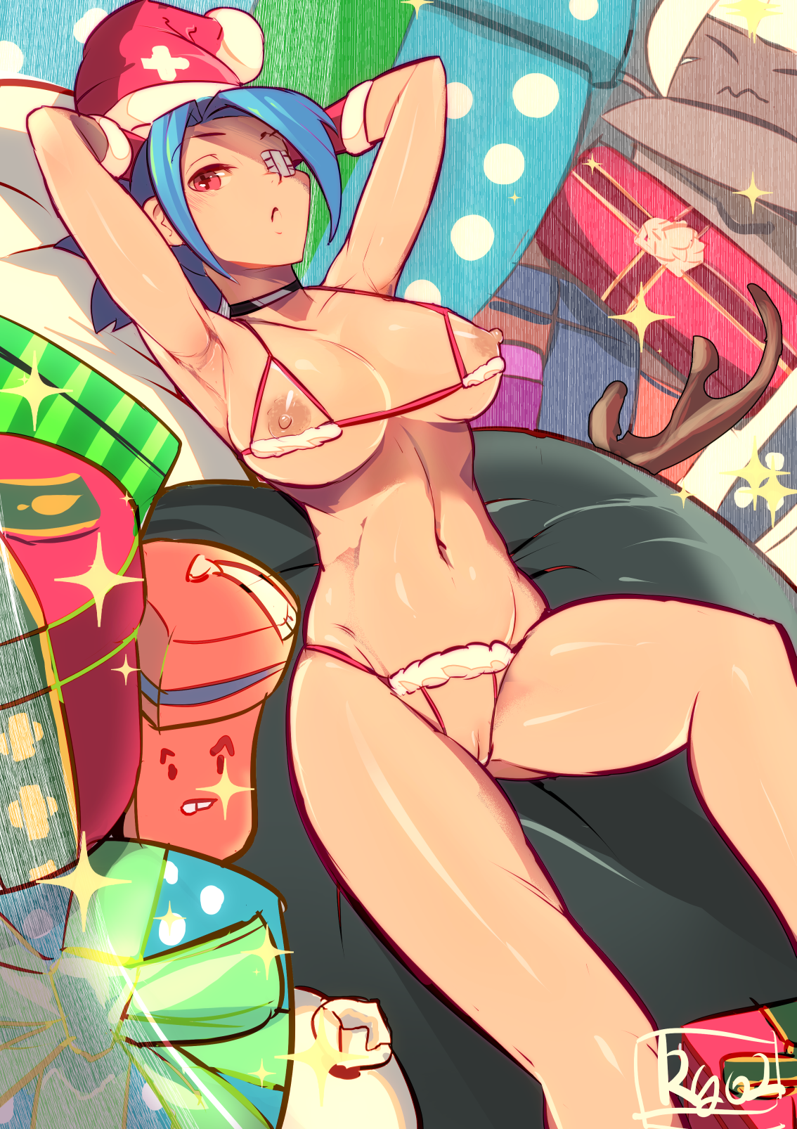 Christmas Ryu2 Skullgirls Valentine