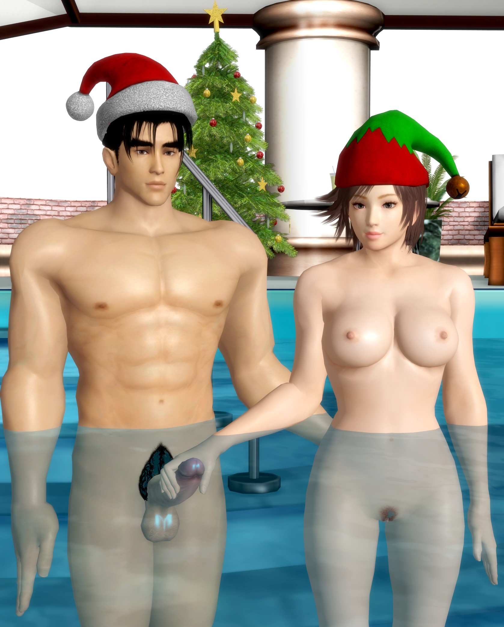 Post 5240791 Asukakazama Christmas Jinkazama Tekken Xnalara 