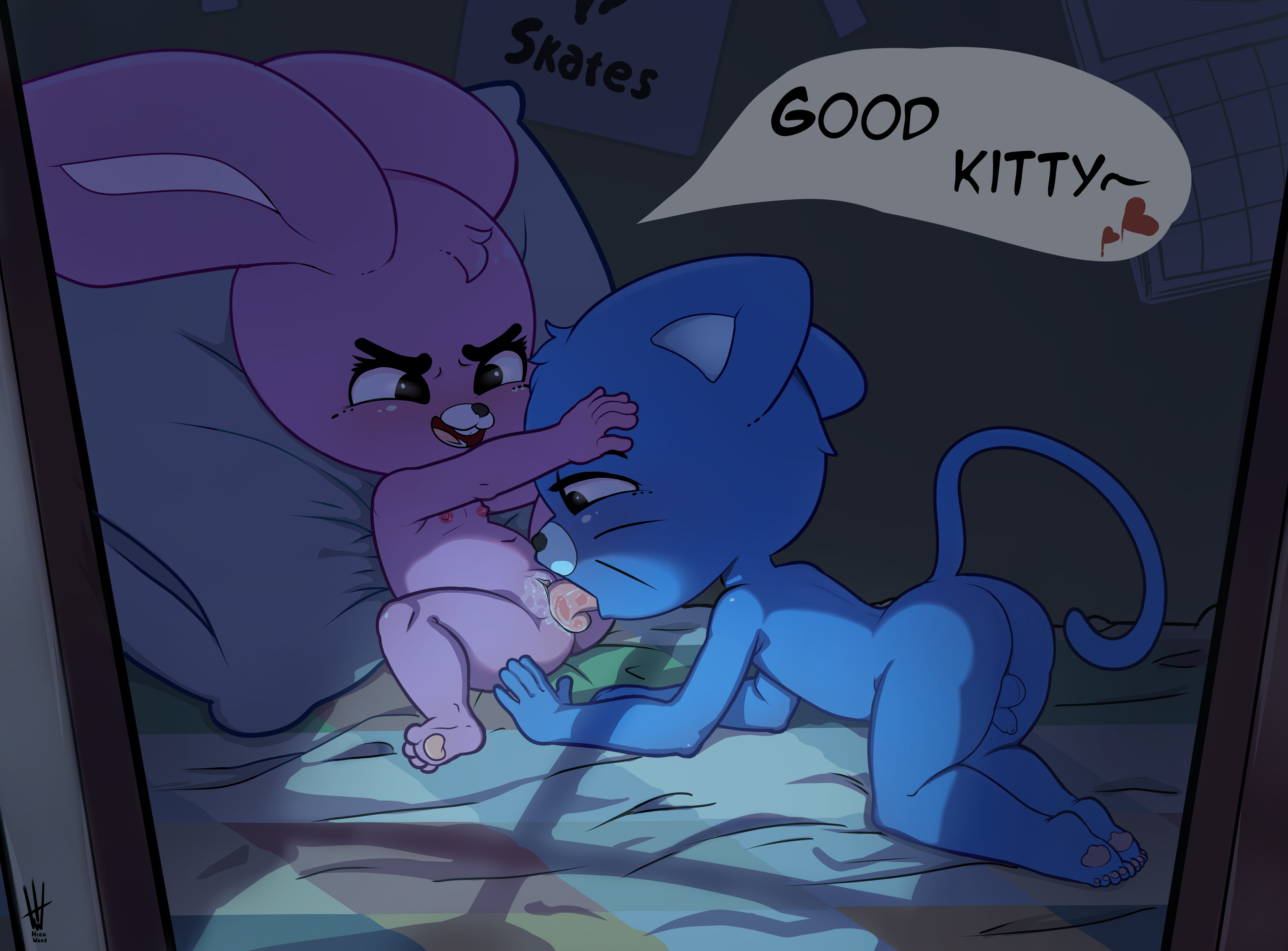 Post 3468629: Anais_Watterson Gumball_Watterson Highware  The_Amazing_World_of_Gumball