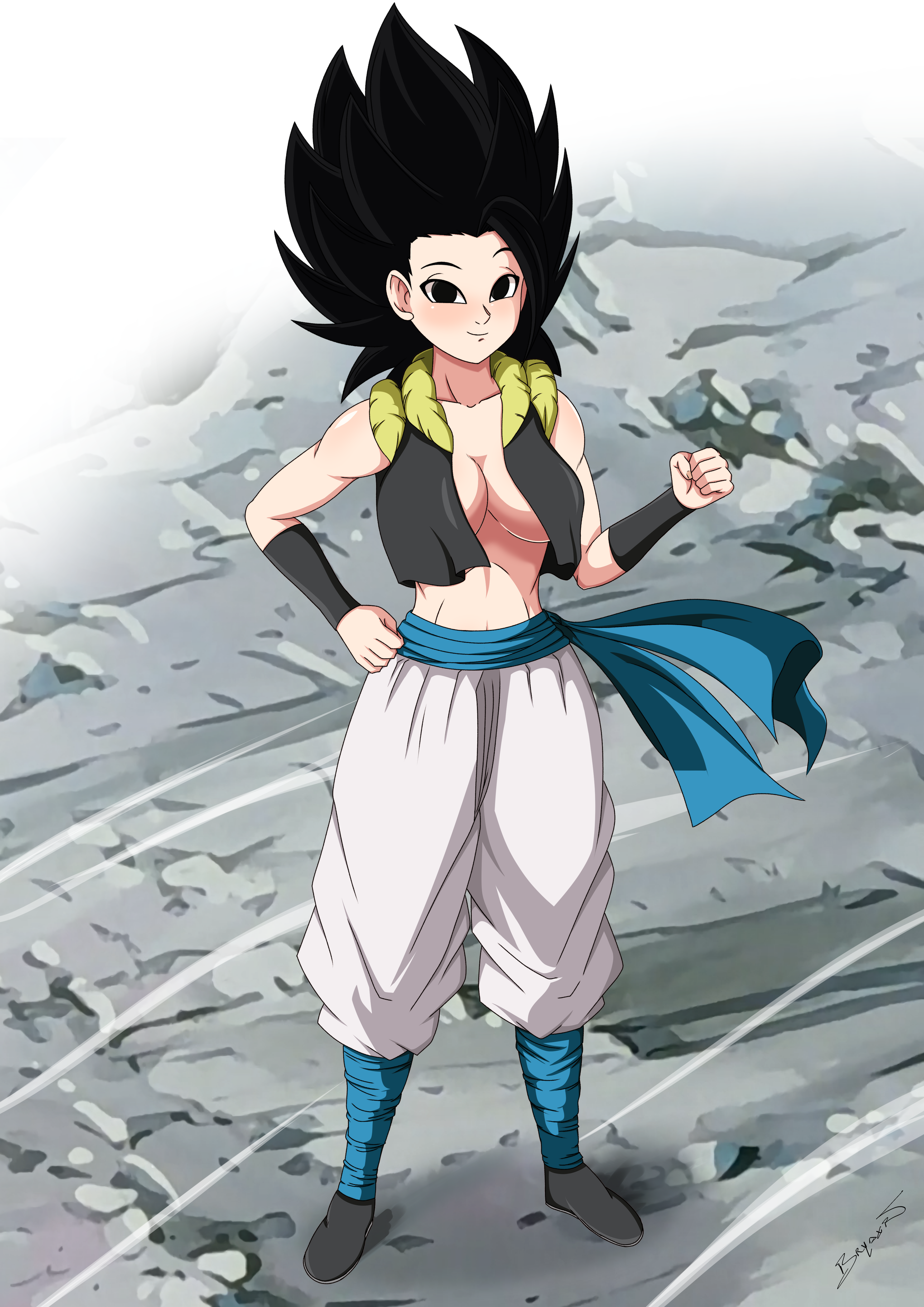 Bryaxrt Caulifla Dragon_Ball_(series) Kale