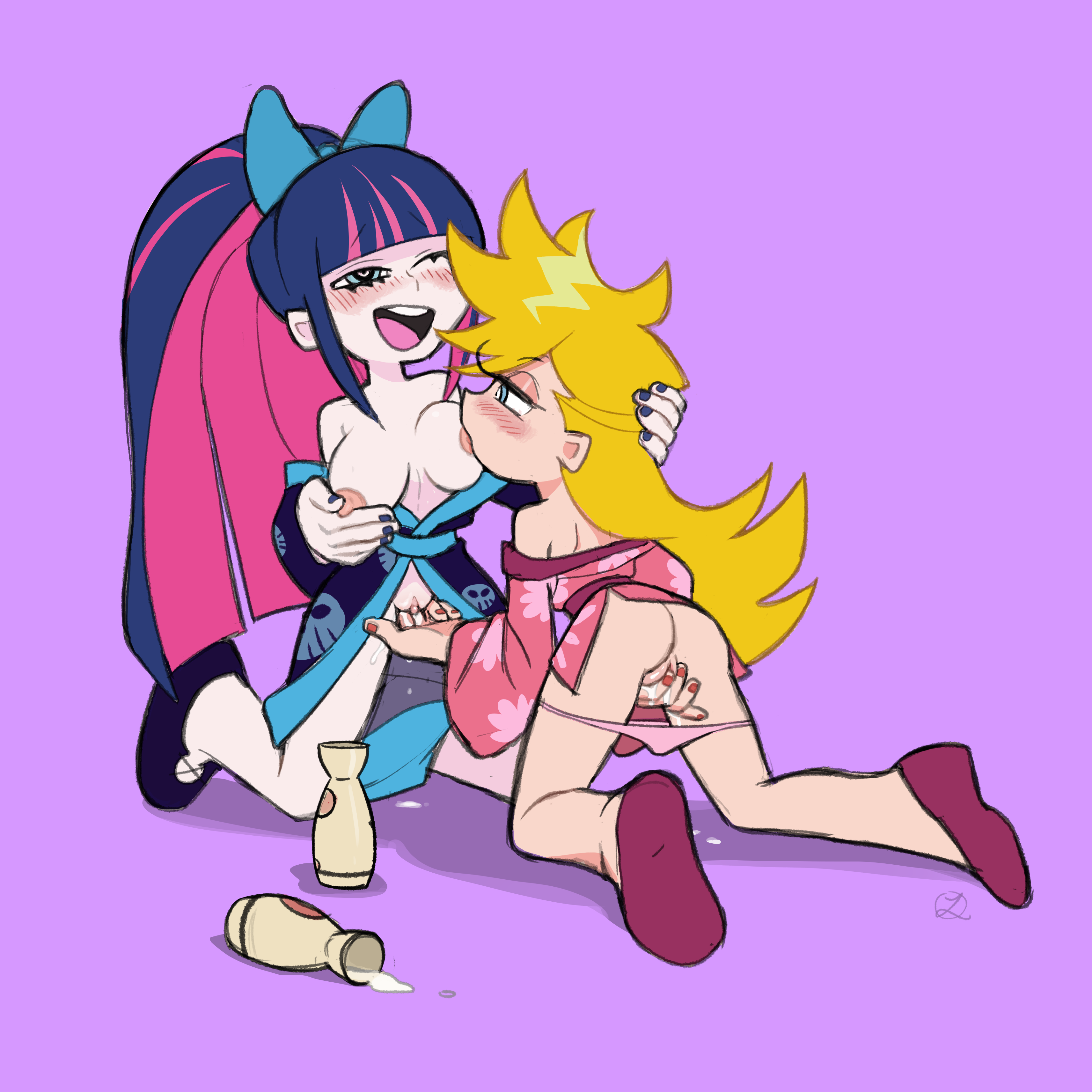 Post 3540715: Panty Panty_and_Stocking_with_Garterbelt Stocking