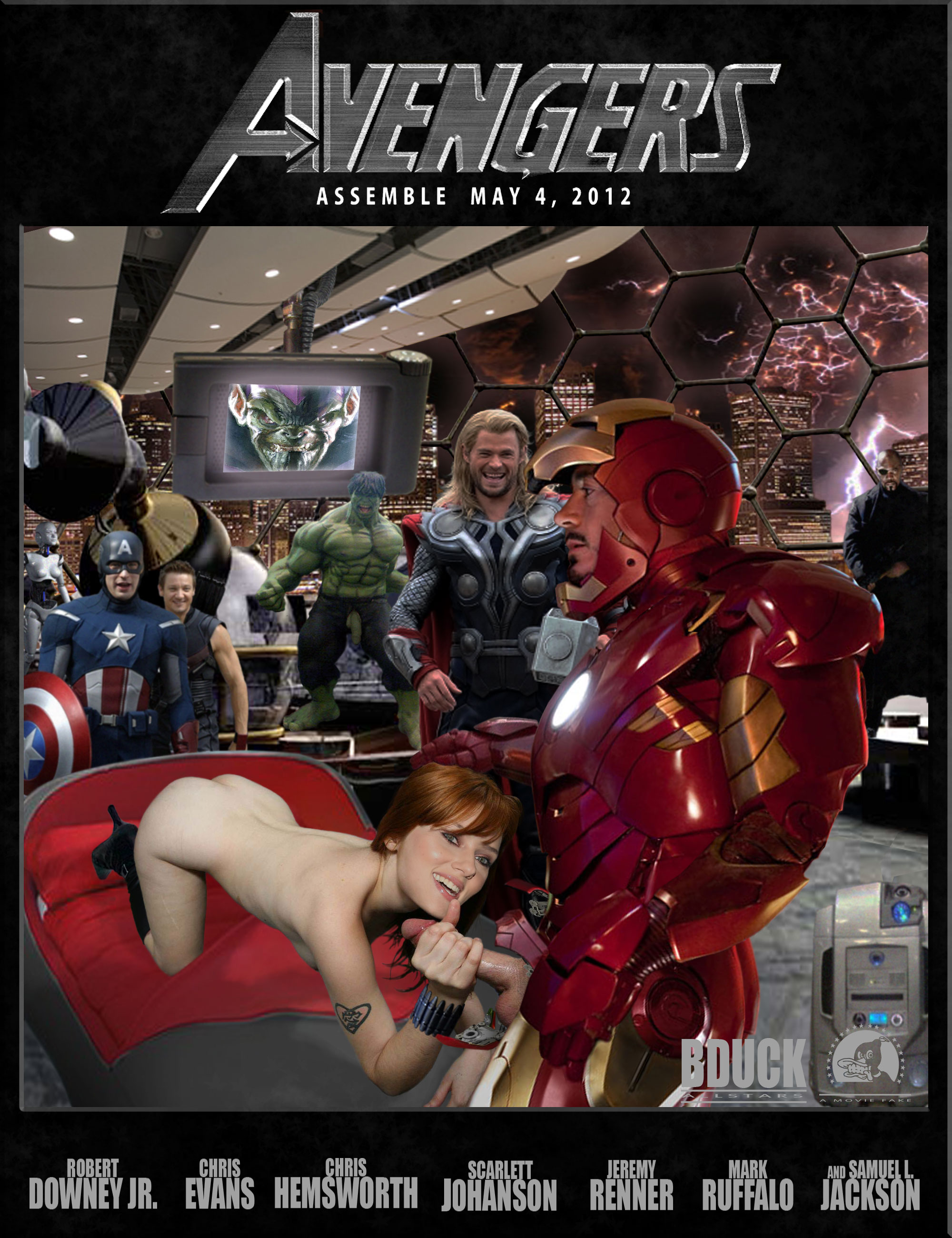 Post 1789260 Avengers Bduck Allstars Black Widow Captain America Chris Evans Chris Hemsworth
