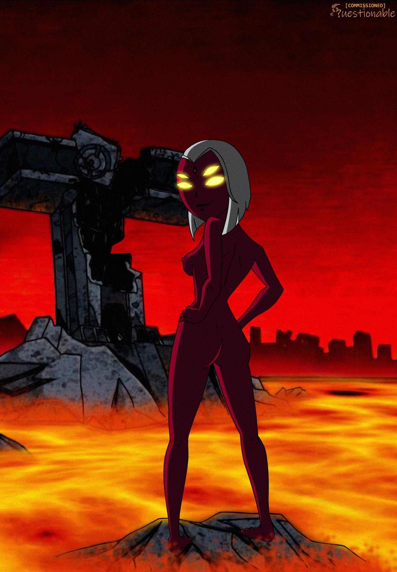 DC Raven Teen_Titans demon_raven questionable