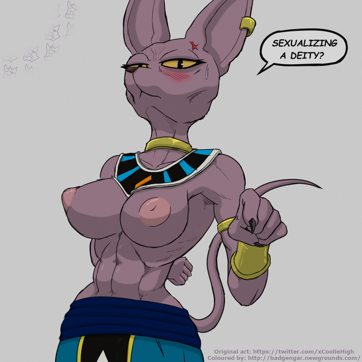 BadGengar Beerus CoolieHigh Dragon_Ball_(series) Rule_63