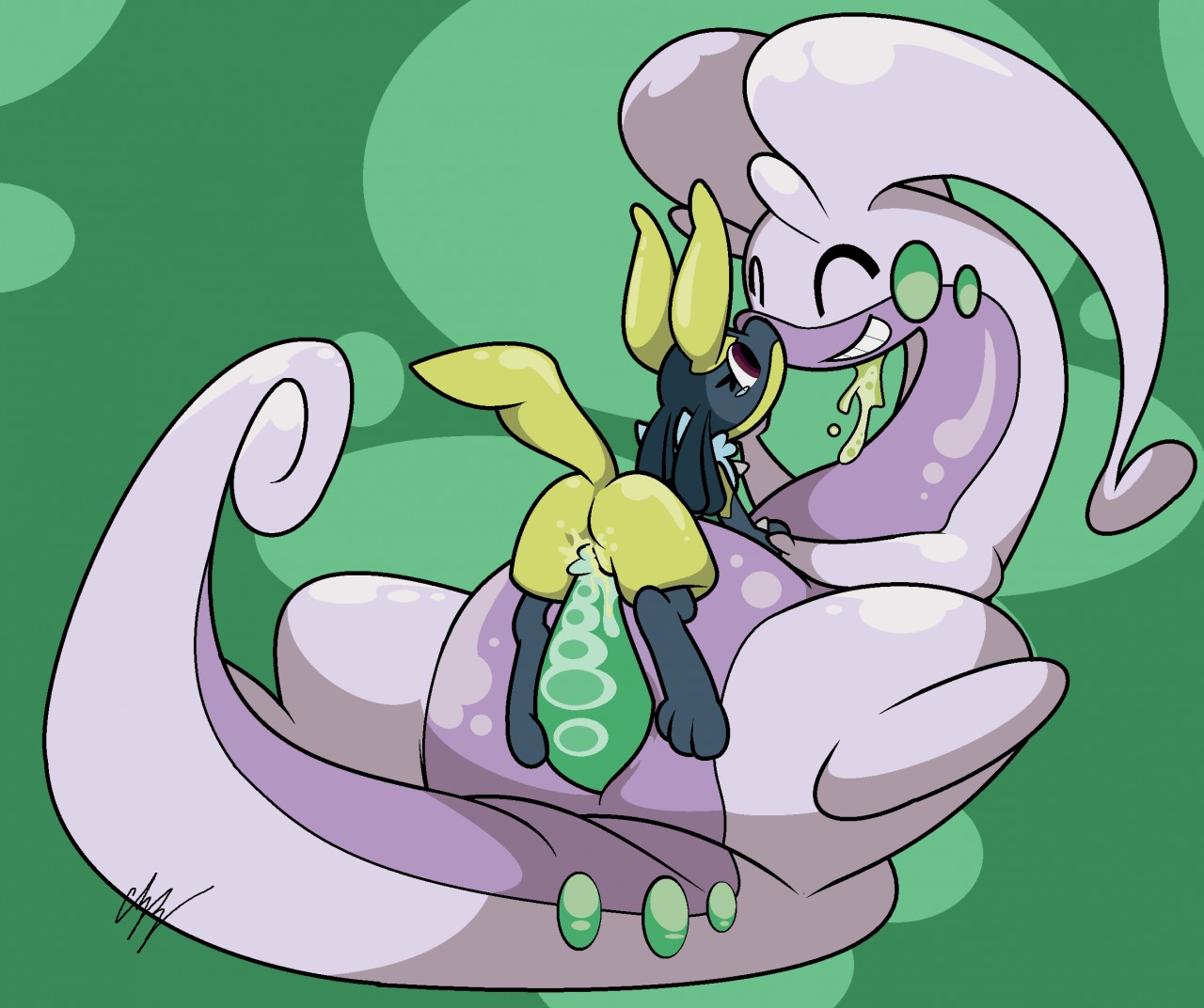 Post 2808137 Deadxqueen Goodra Lucario Porkyman