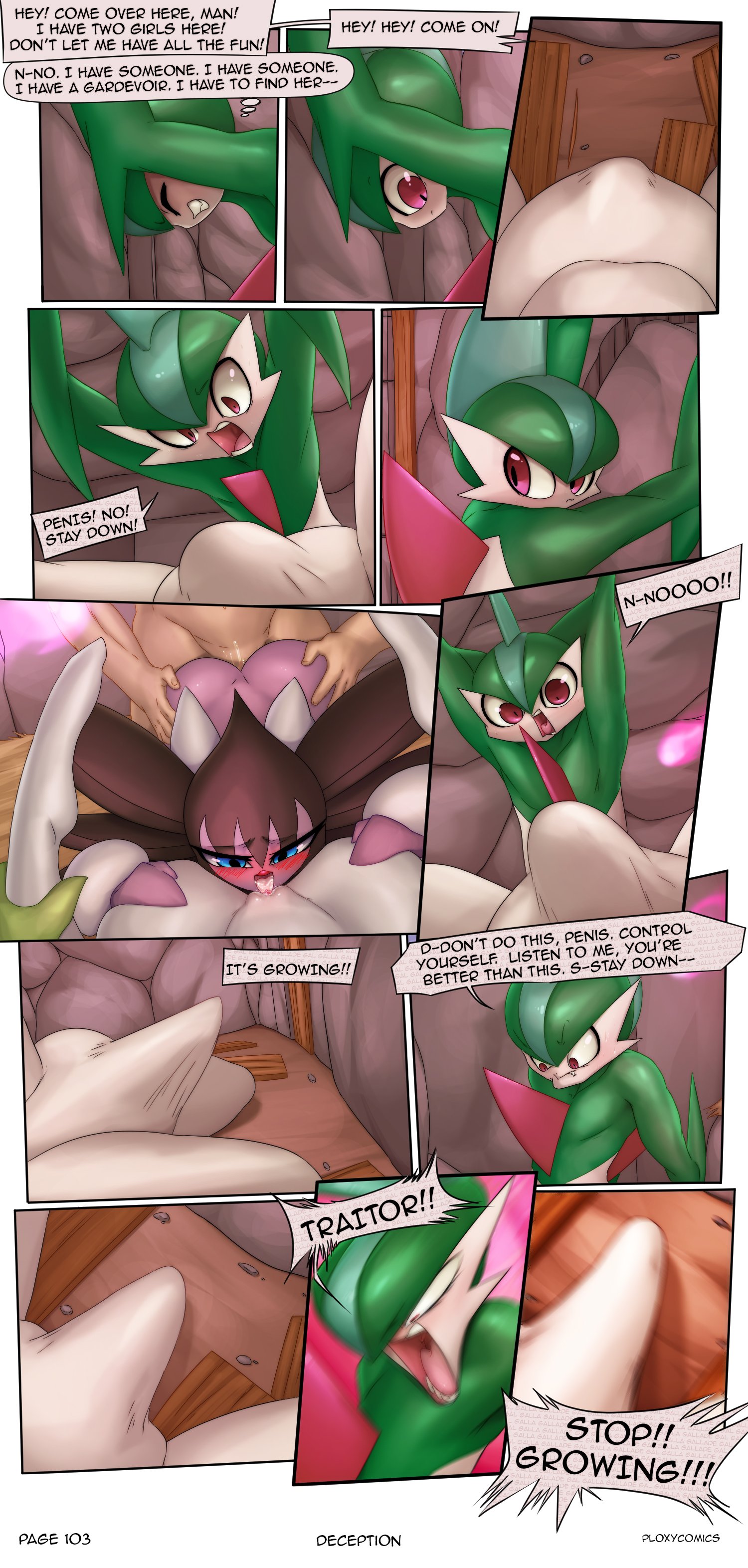 Post 5024456 Comic Gallade Gothitelle Mrploxy Porkyman 