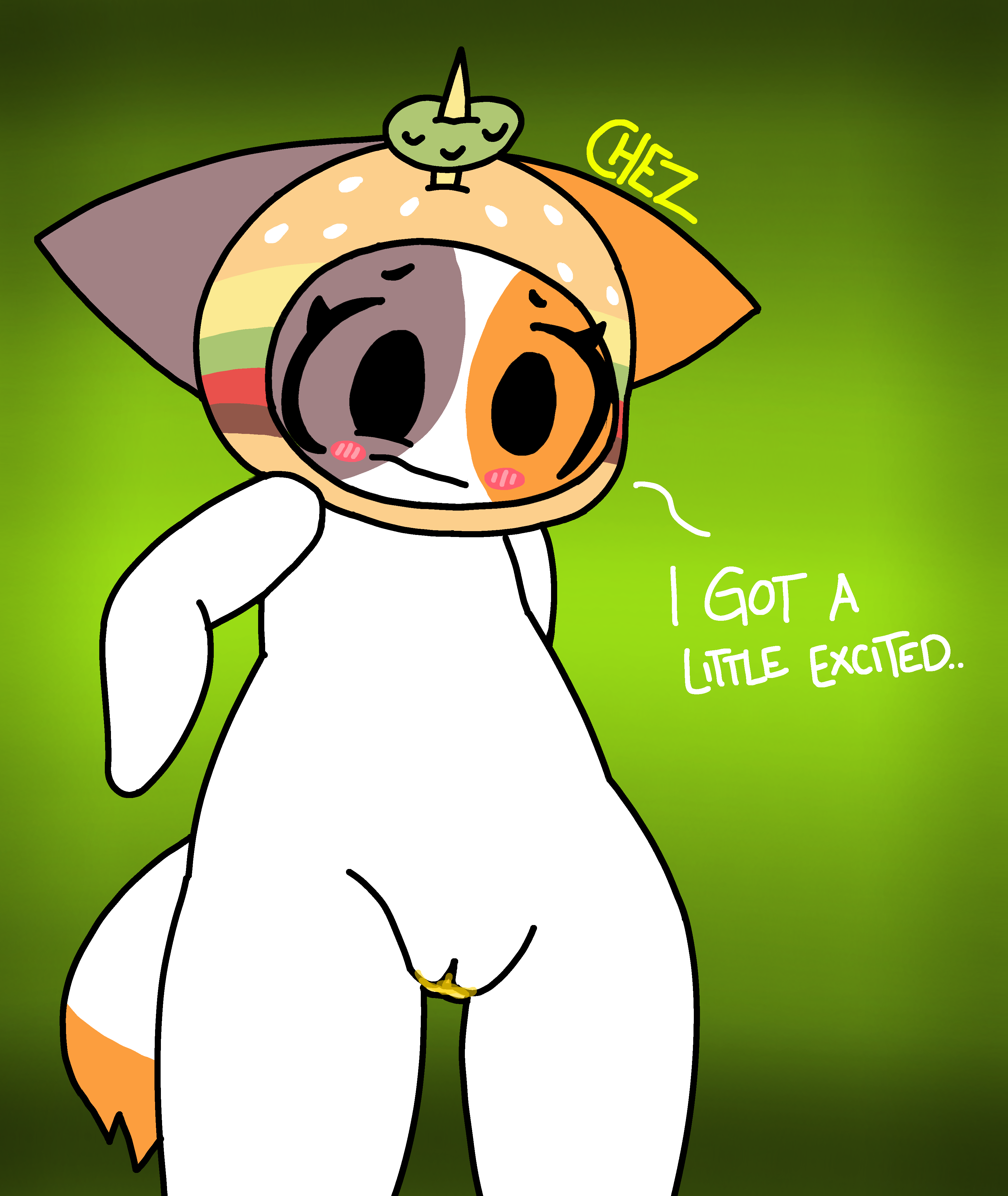 Cheezborger plush