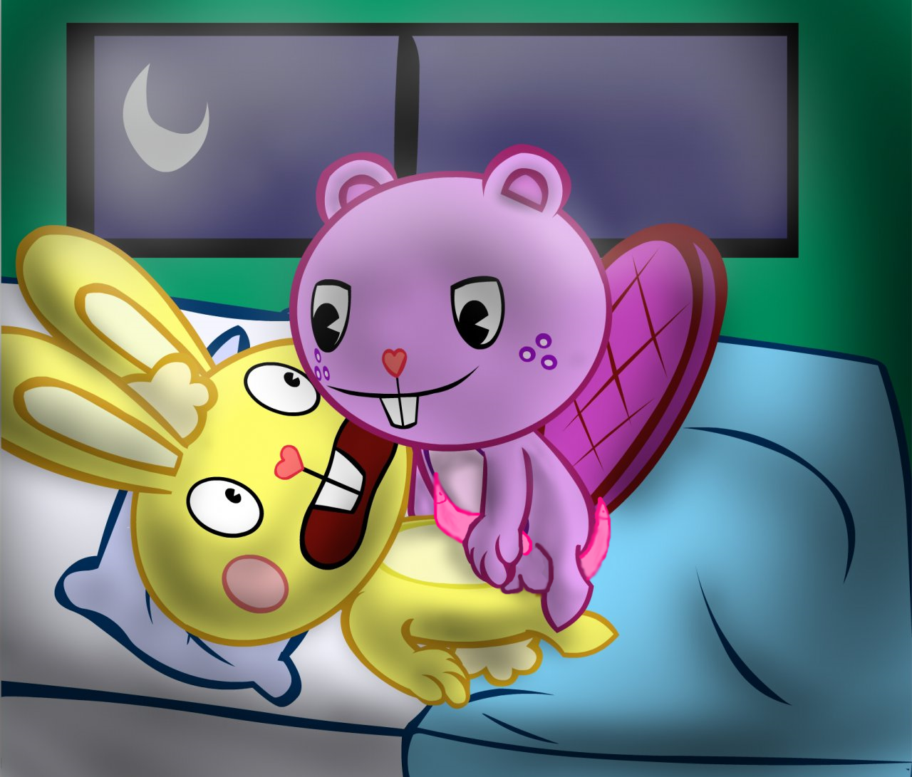 Post 589464 Cuddles Happytreefriends Toothy 