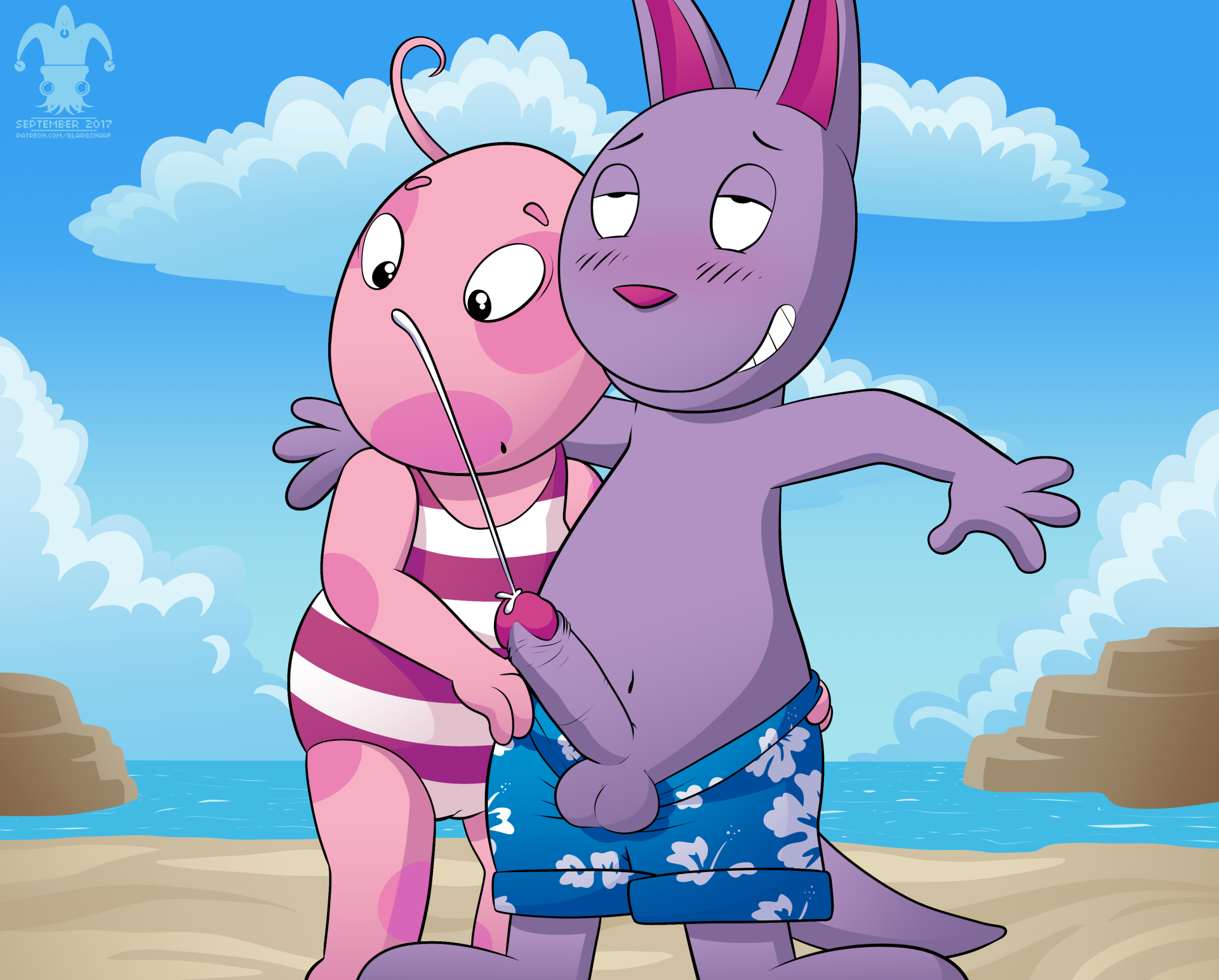 Backyardigans Rule 34 Porn - Post 2340534: Austin_the_Kangaroo Backyardigans blargsnarf Uniqua