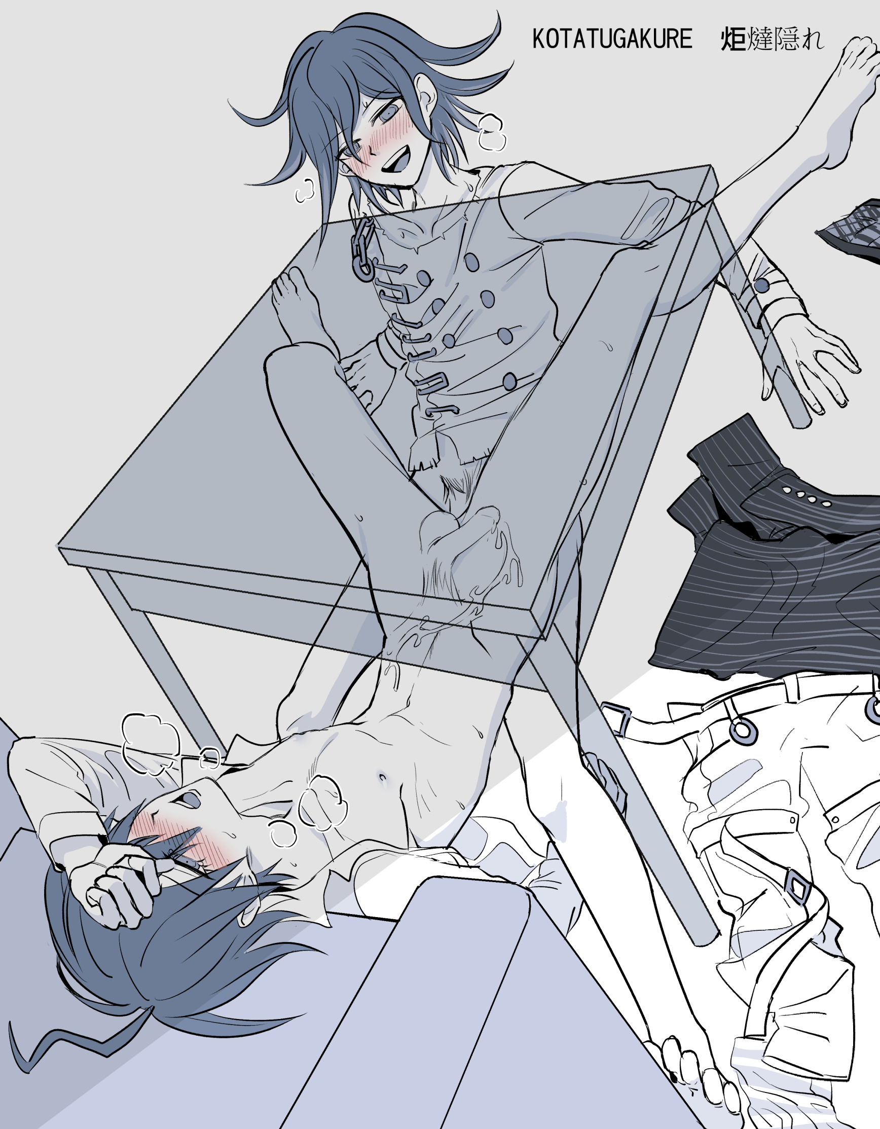 Kokichi x shuichi rule34