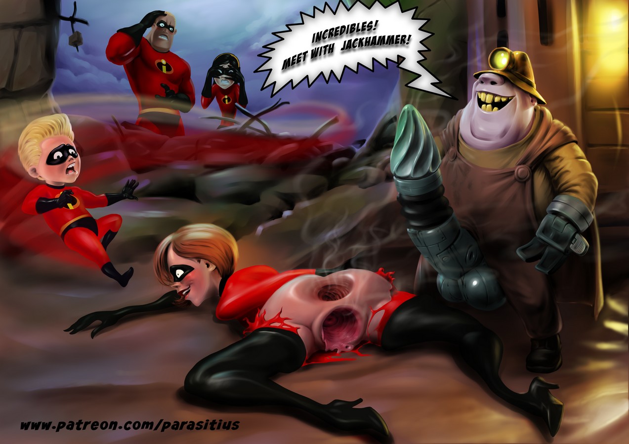 Post 2860040 Dashparr Helenparr Parasitius Robertparr Theincredibles Underminer Violetparr 