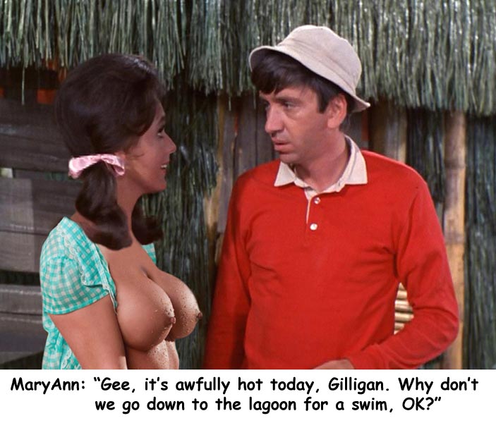 Bob_Denver Dawn_Wells Gilligan's_Island Mary_Ann_Summers Willy_Gilligan fakes ta2ta4