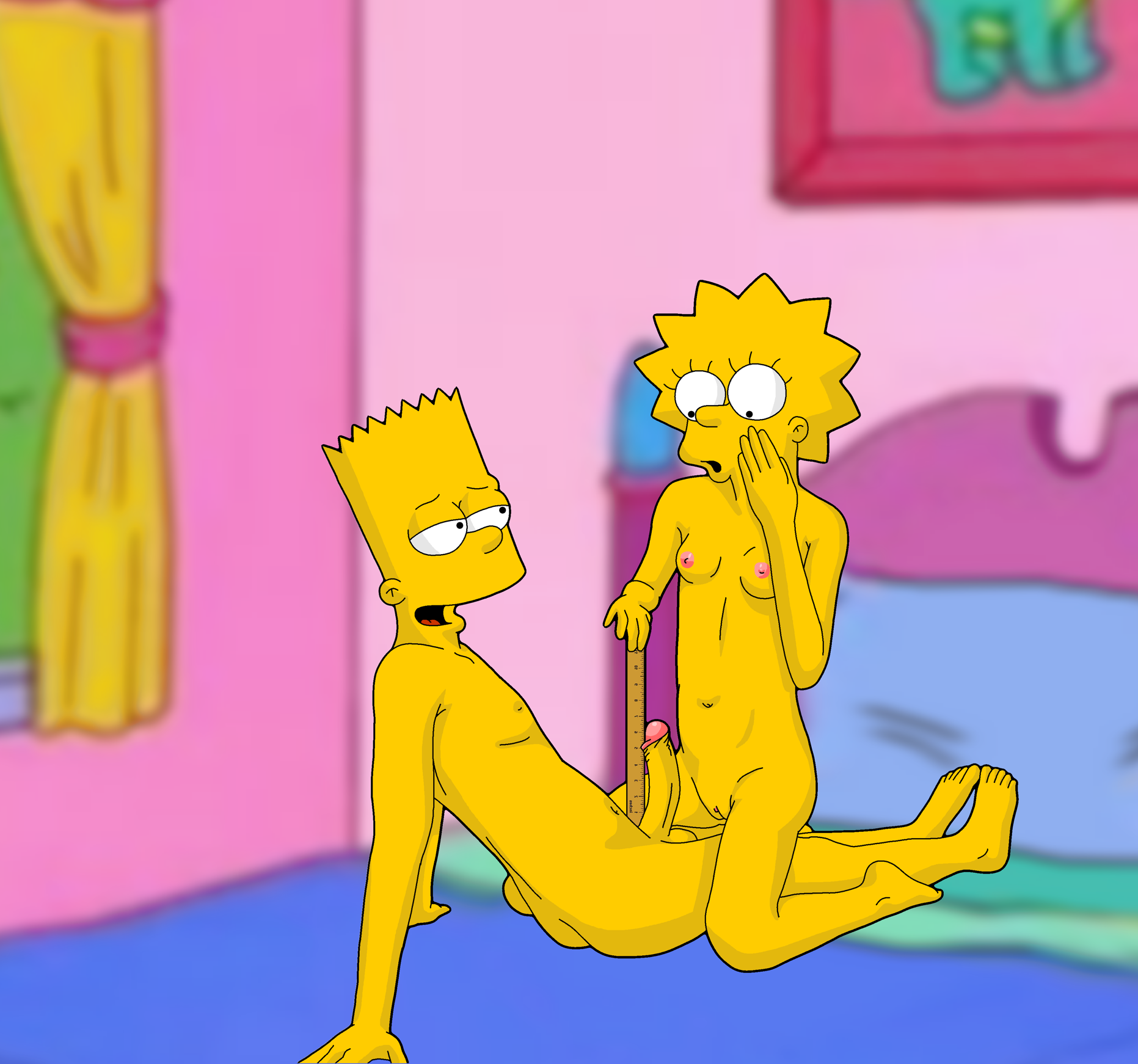 Bart_Simpson Lisa_Simpson The_Simpsons evilweasel