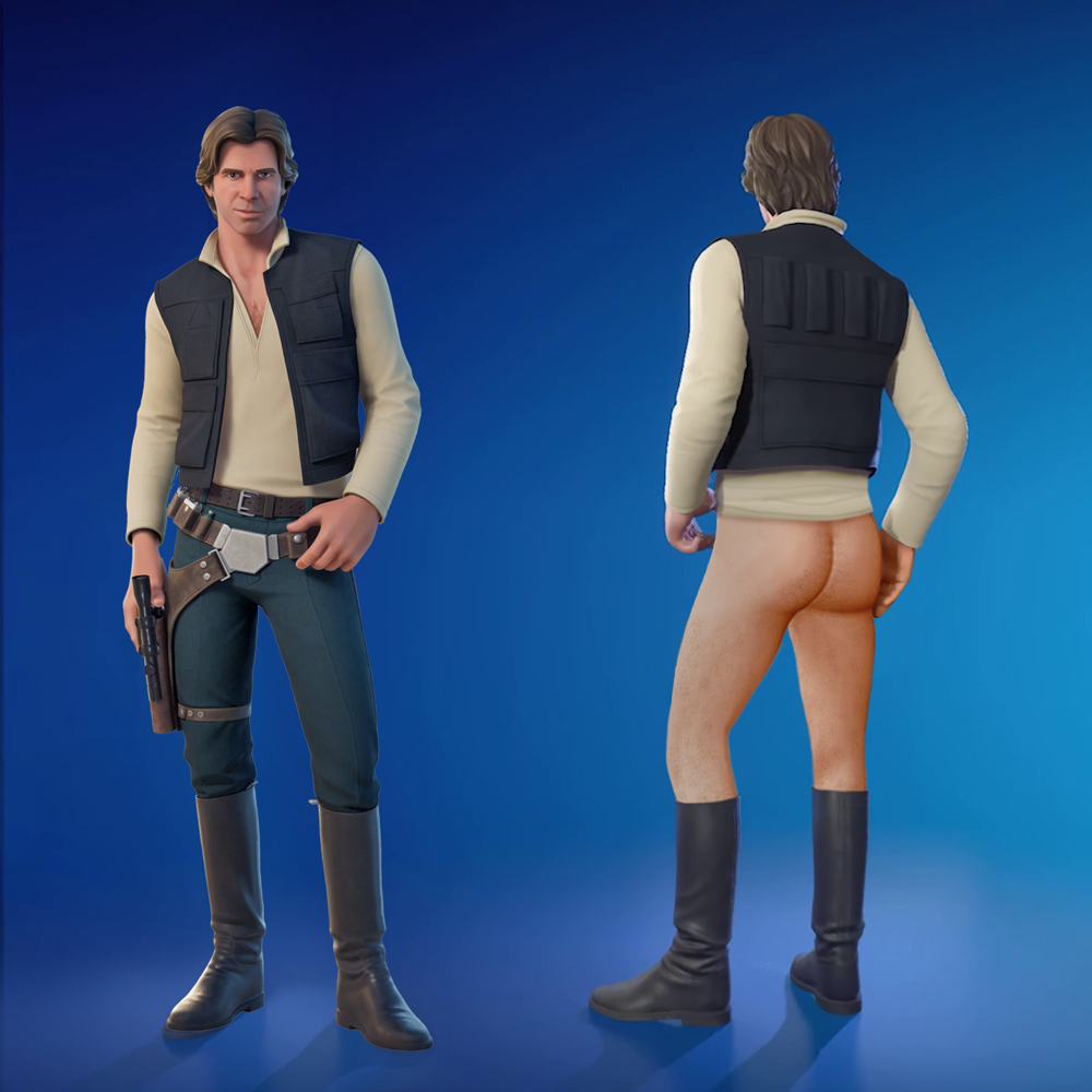 Fortnite Han_Solo Star_Wars cdpetee crossover