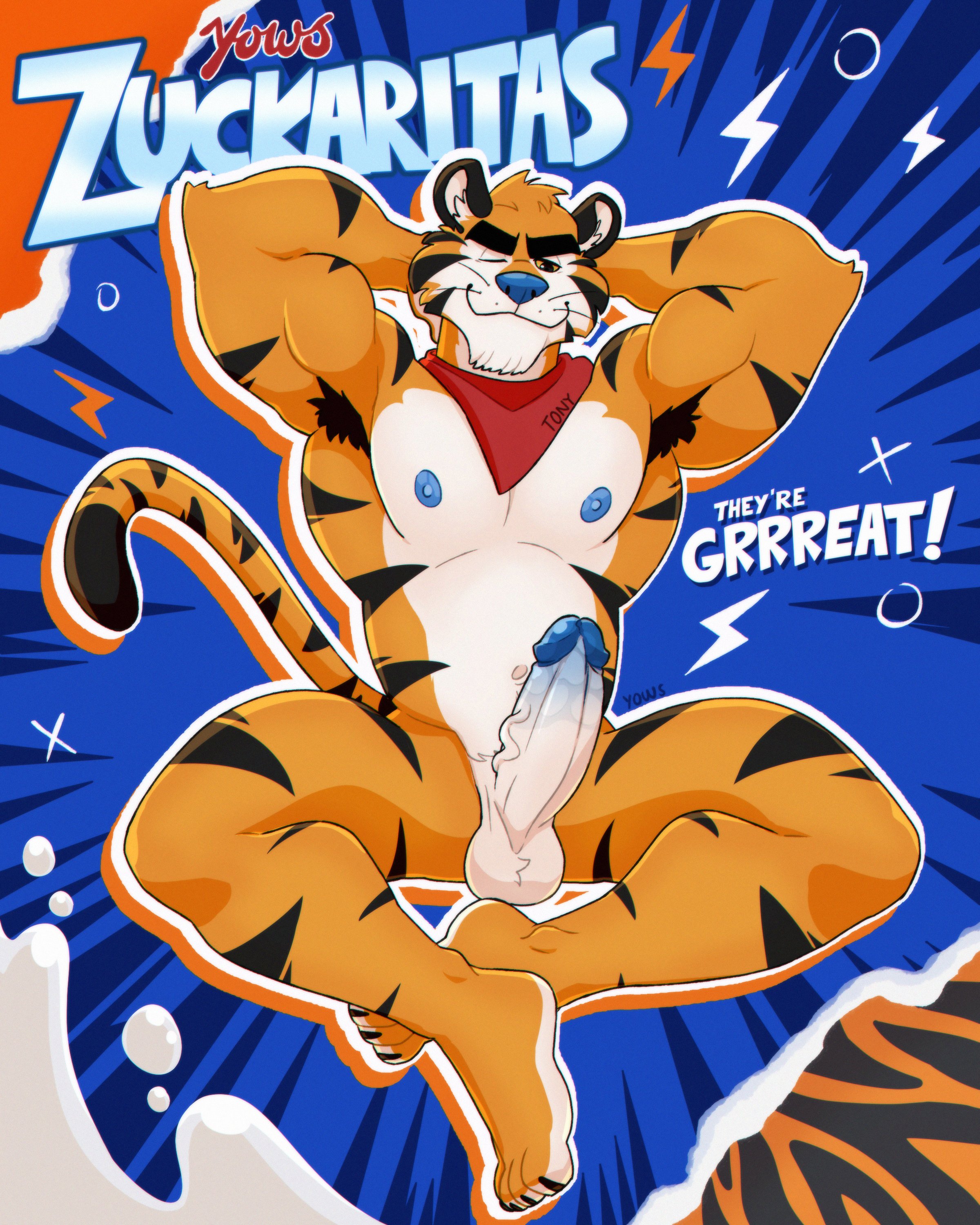 ArtYows Frosted_Flakes Kellogg's Tony_the_Tiger mascots