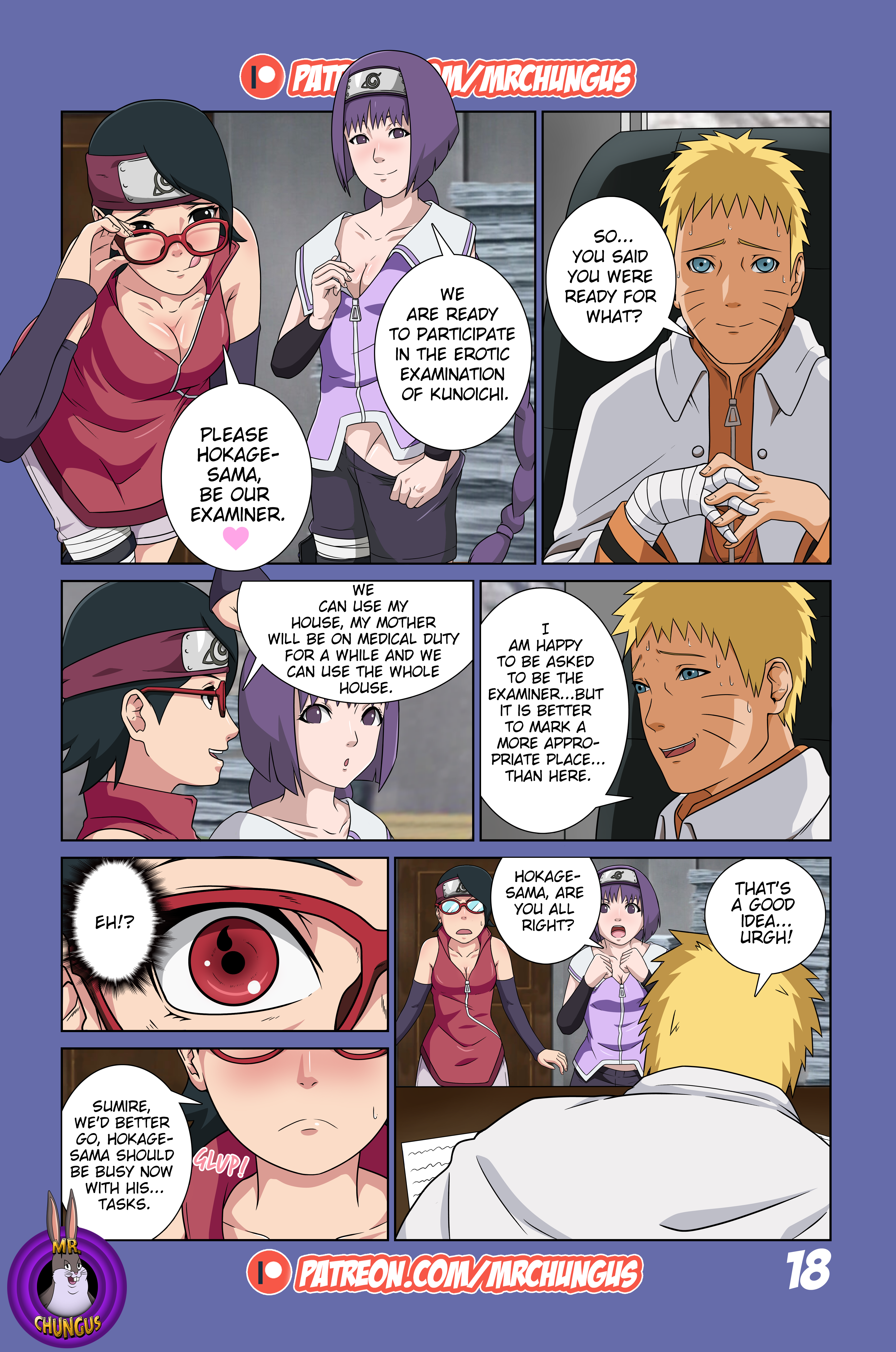 Post 3911443: Boruto:_Naruto_Next_Generations comic Mr.Chungus Naruto  Naruto_Uzumaki Sarada_Uchiha Sumire_Kakei